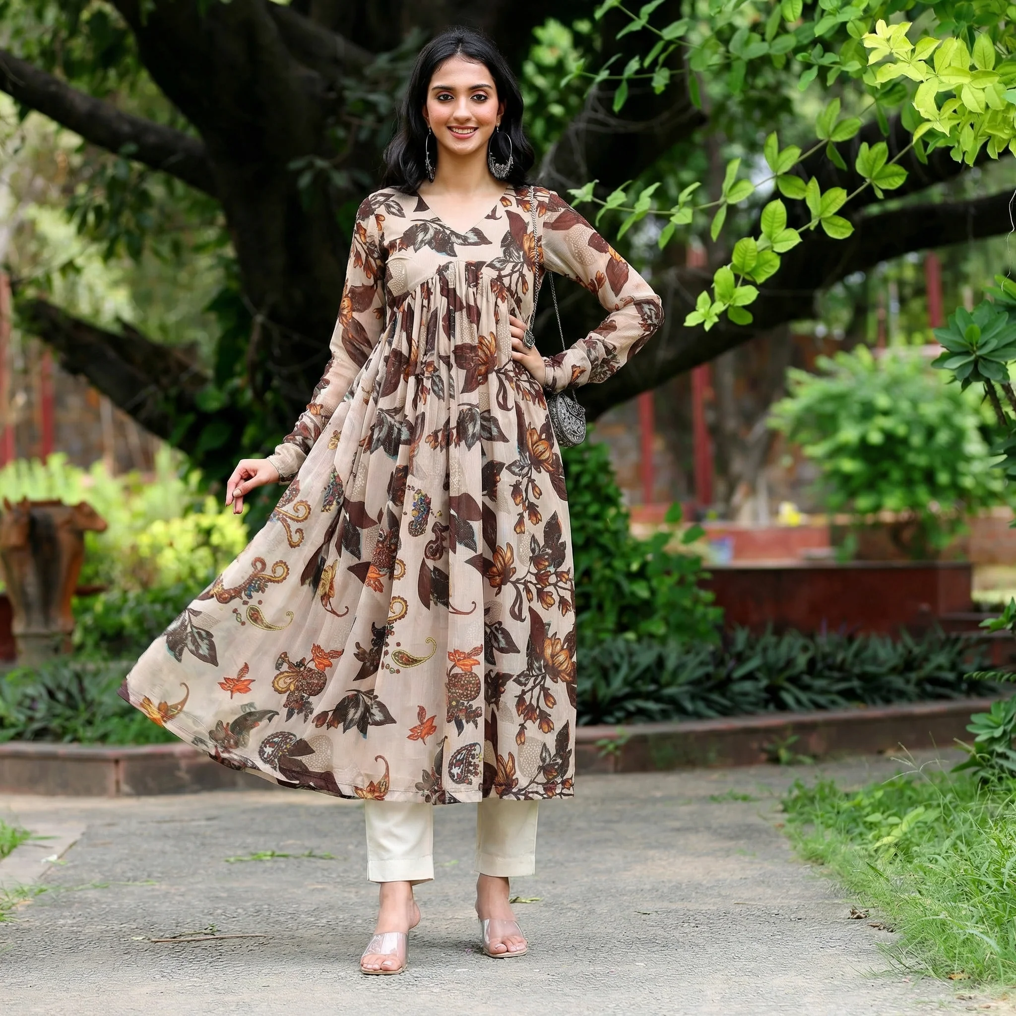 Aaria Georgette Kurta - Image 4