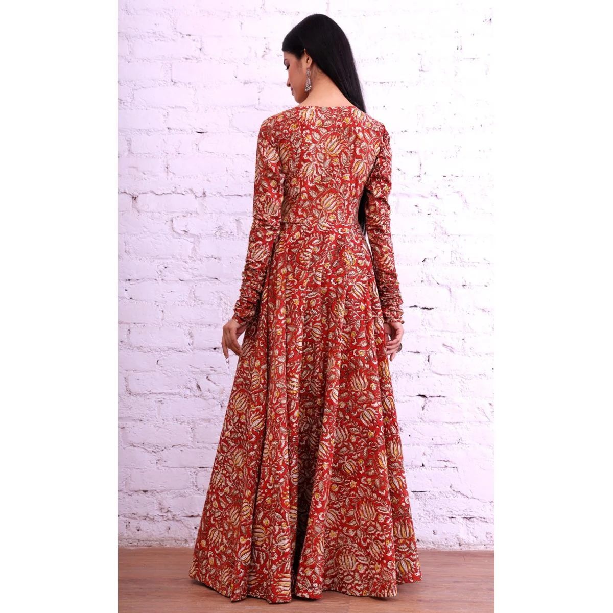Aarohi hand block printed anghrakha - Image 5