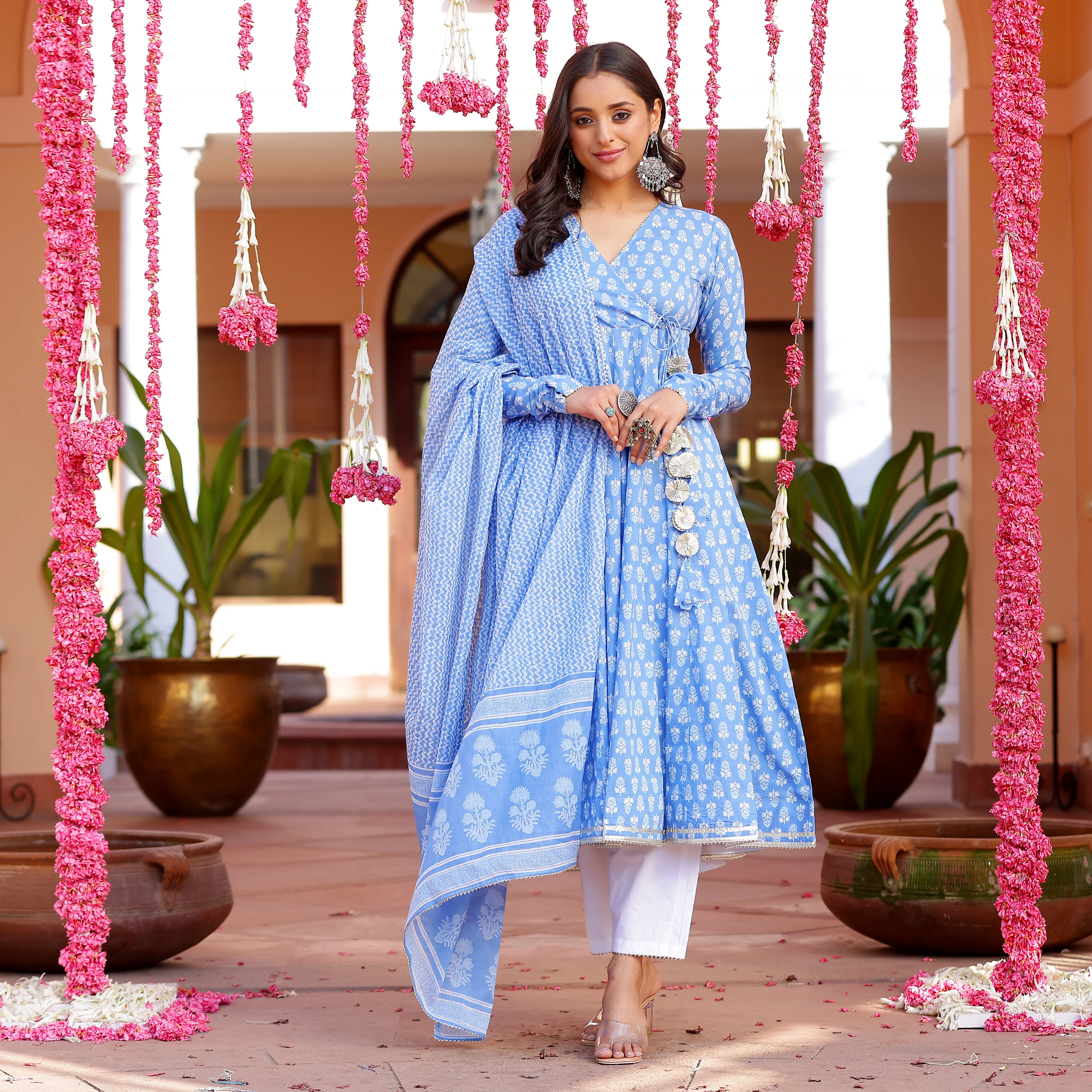 Aasma Naz Cotton Printed Set - Image 5