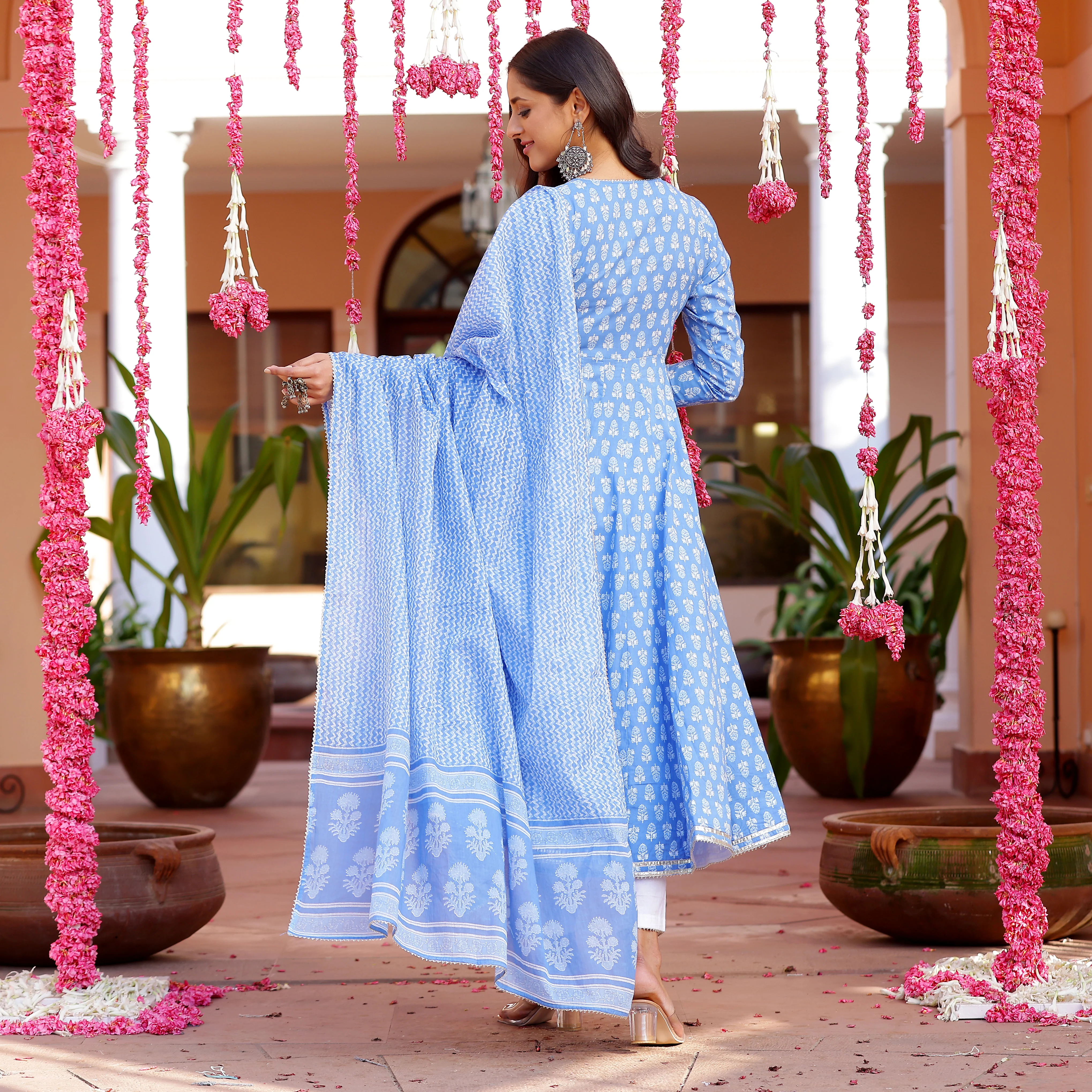 Aasma Naz Cotton Printed Set - Image 6
