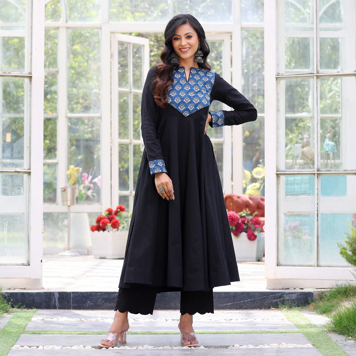 Aeli Patchwork Kurta - Image 6
