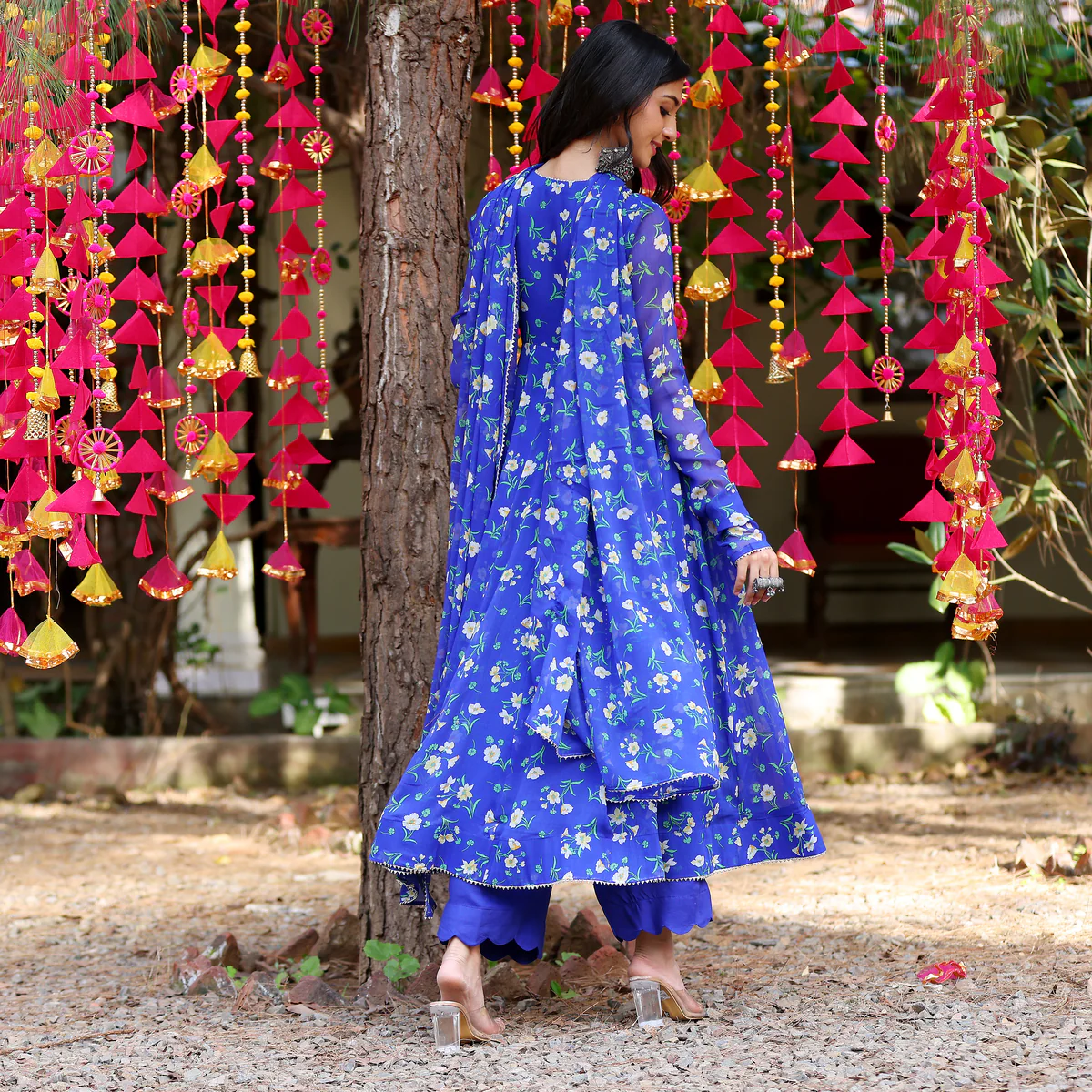 Ahaalya blue flora set - Image 10