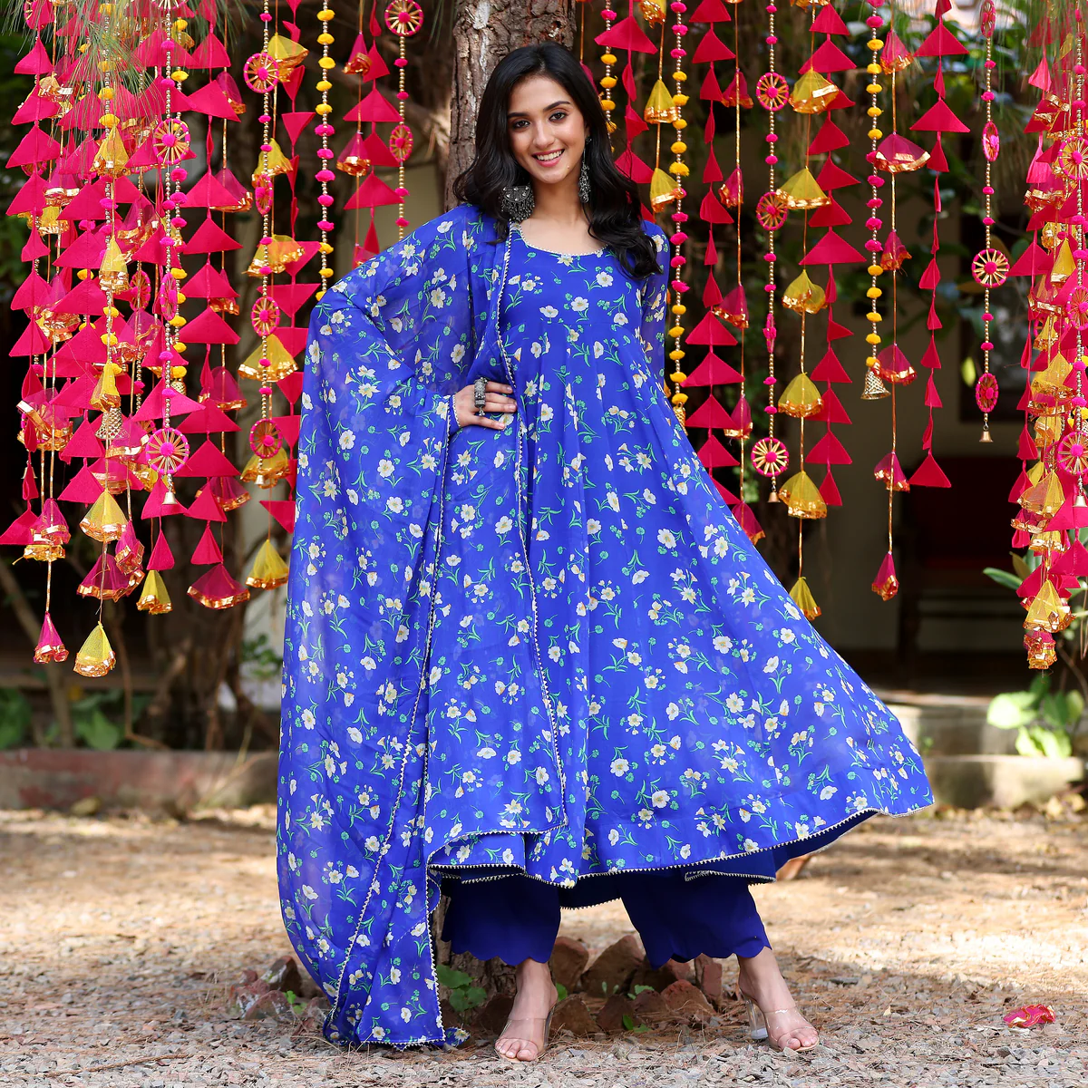 Ahaalya blue flora set - Image 12