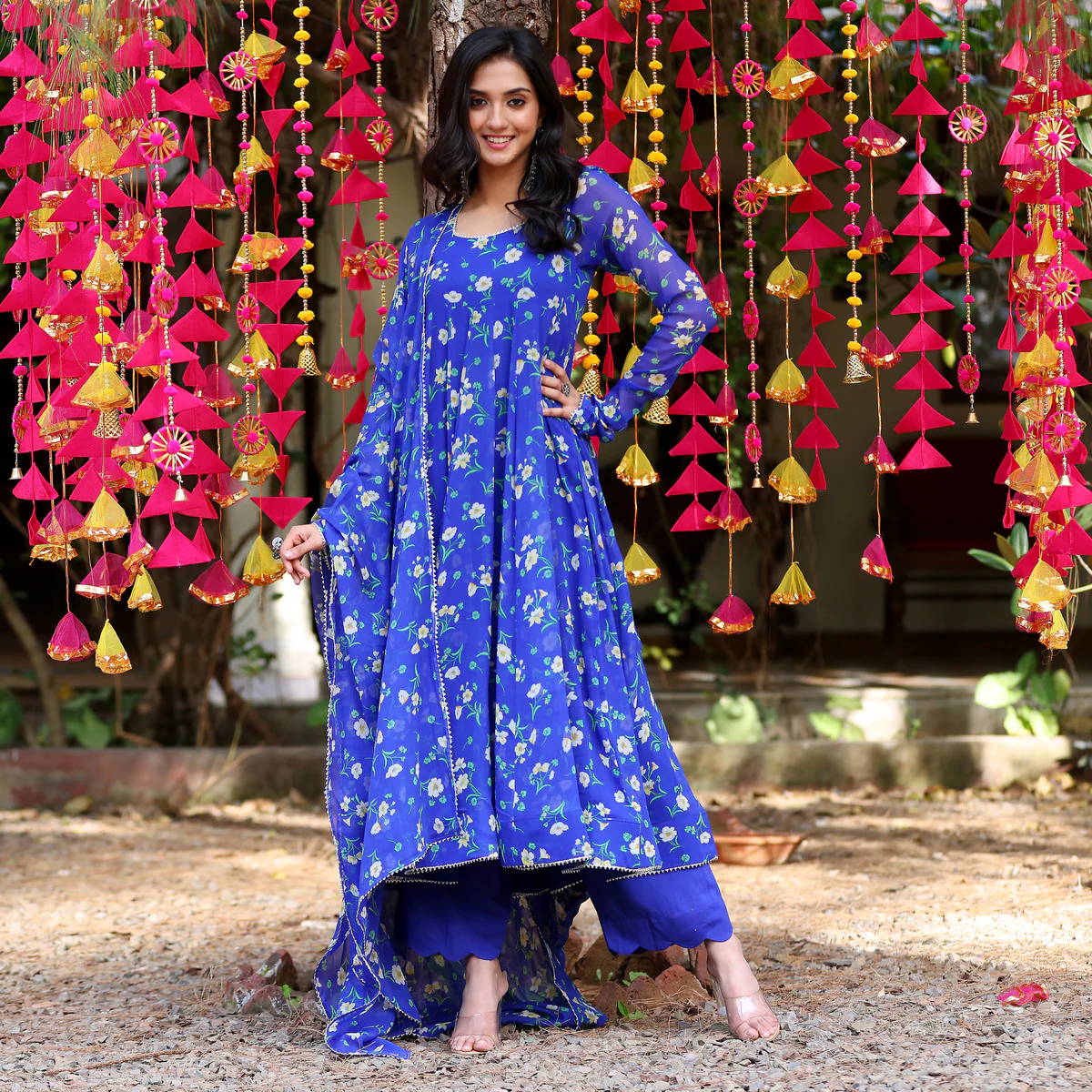 Ahaalya blue flora set - Image 13