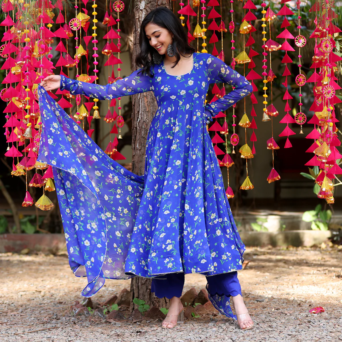 Ahaalya blue flora set - Image 14