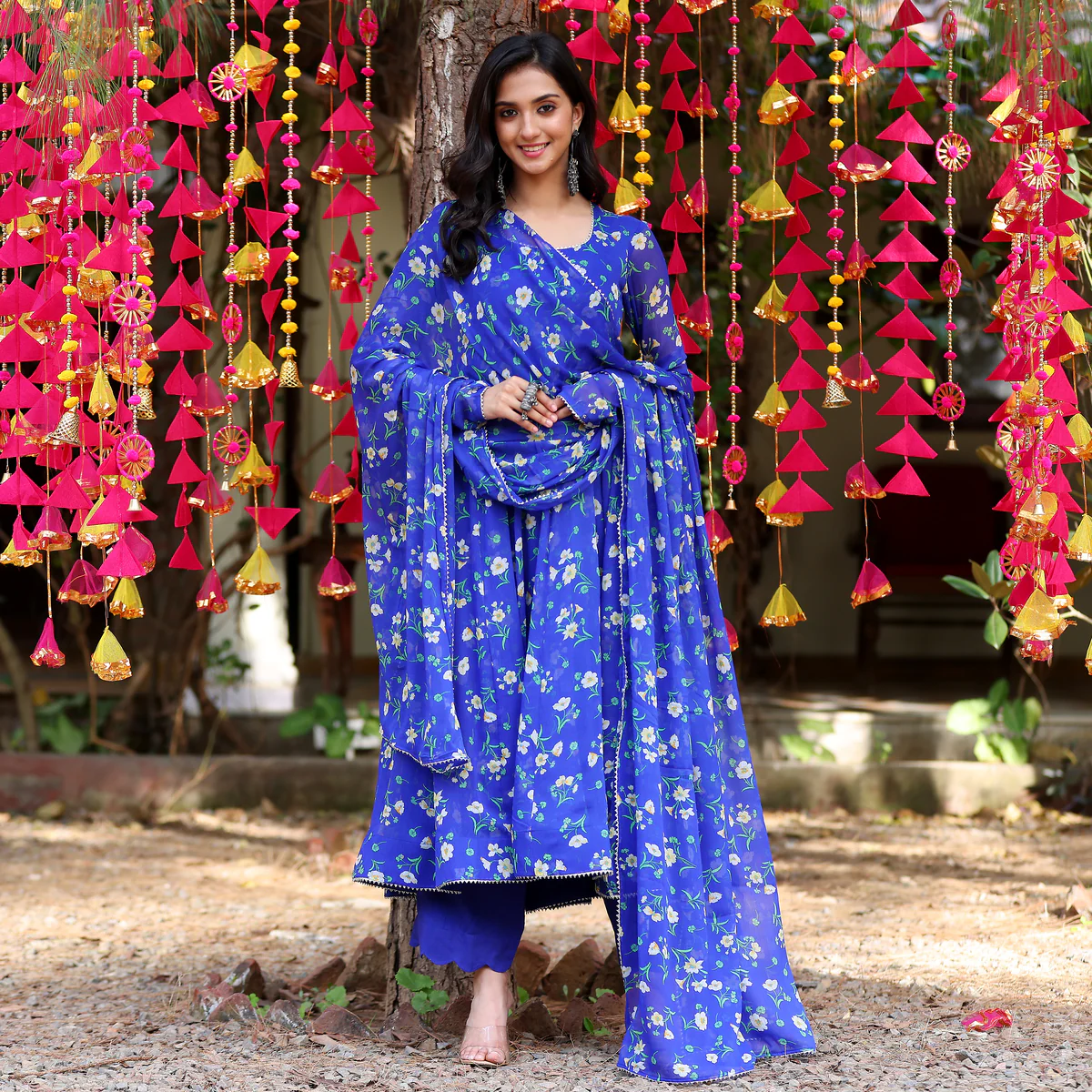 Ahaalya blue flora set - Image 15