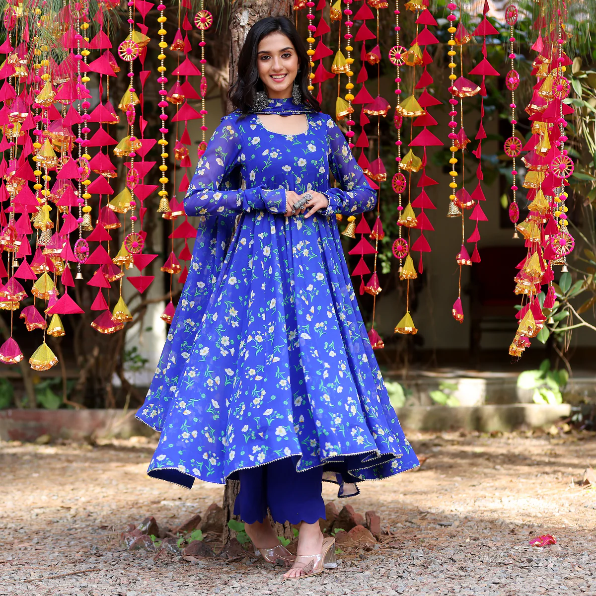 Ahaalya blue flora set - Image 2
