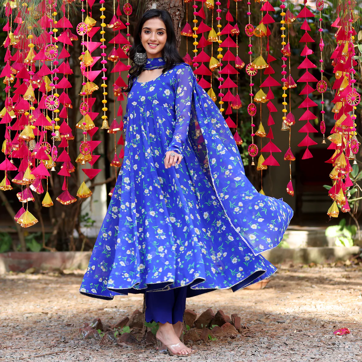 Ahaalya blue flora set - Image 3