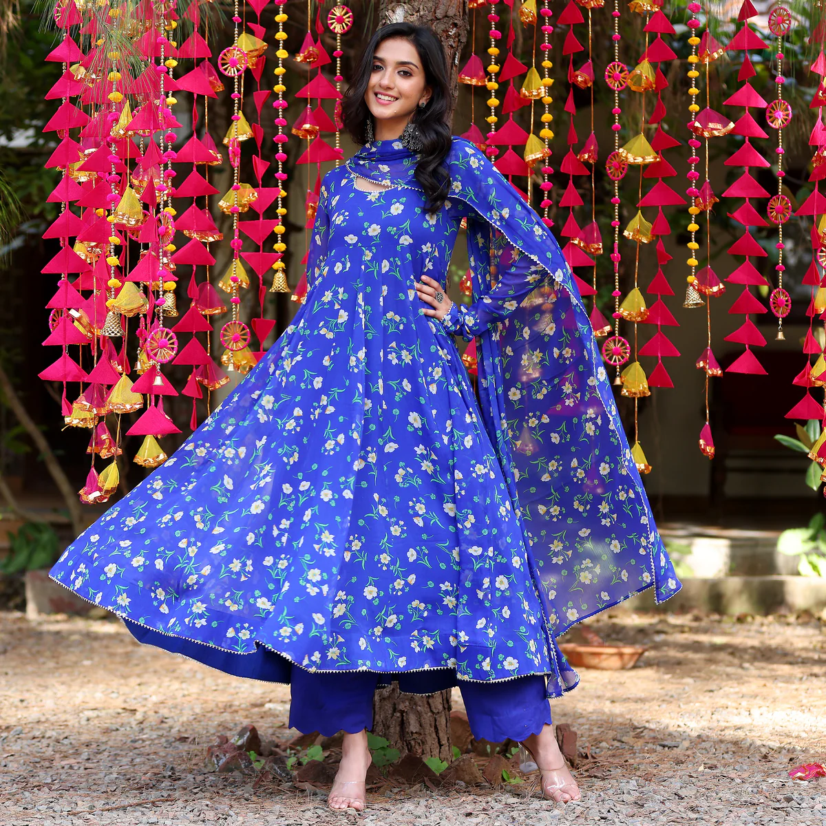 Ahaalya blue flora set - Image 4