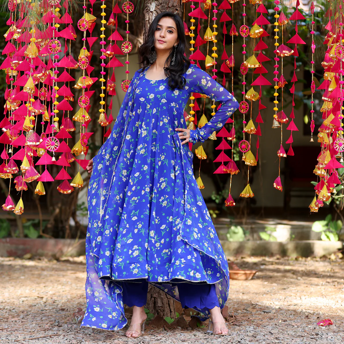 Ahaalya blue flora set - Image 5
