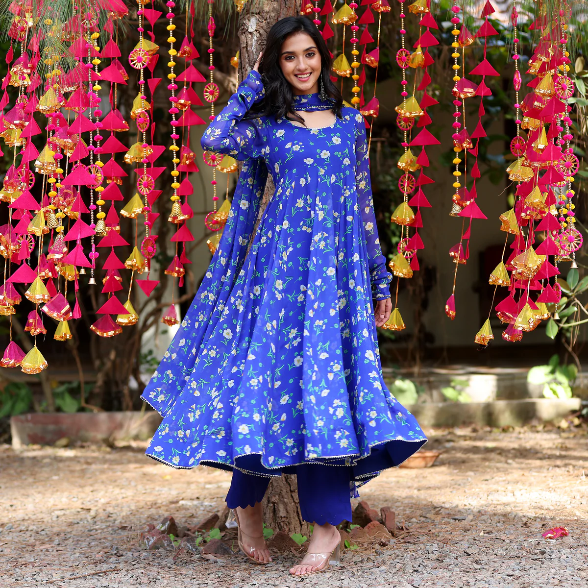 Ahaalya blue flora set - Image 7