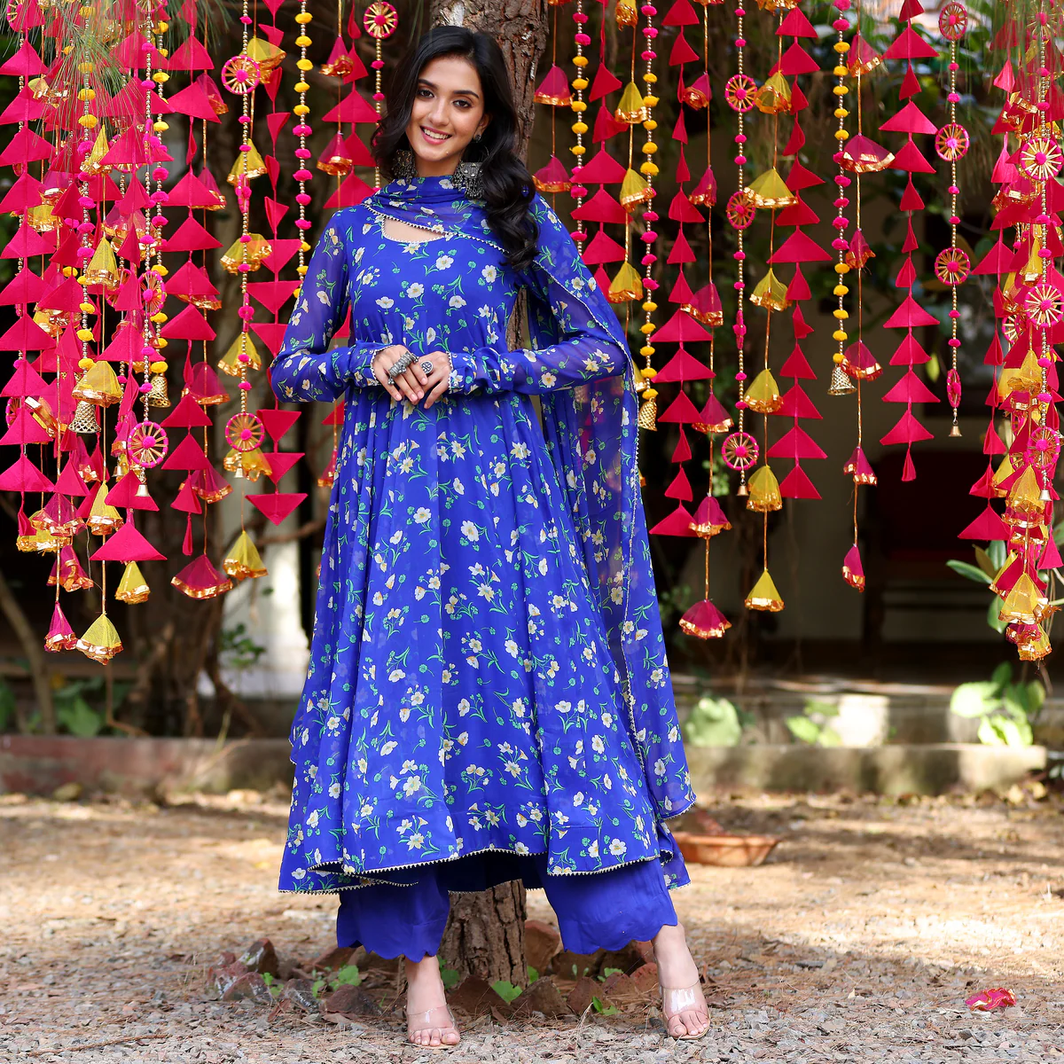 Ahaalya blue flora set - Image 9