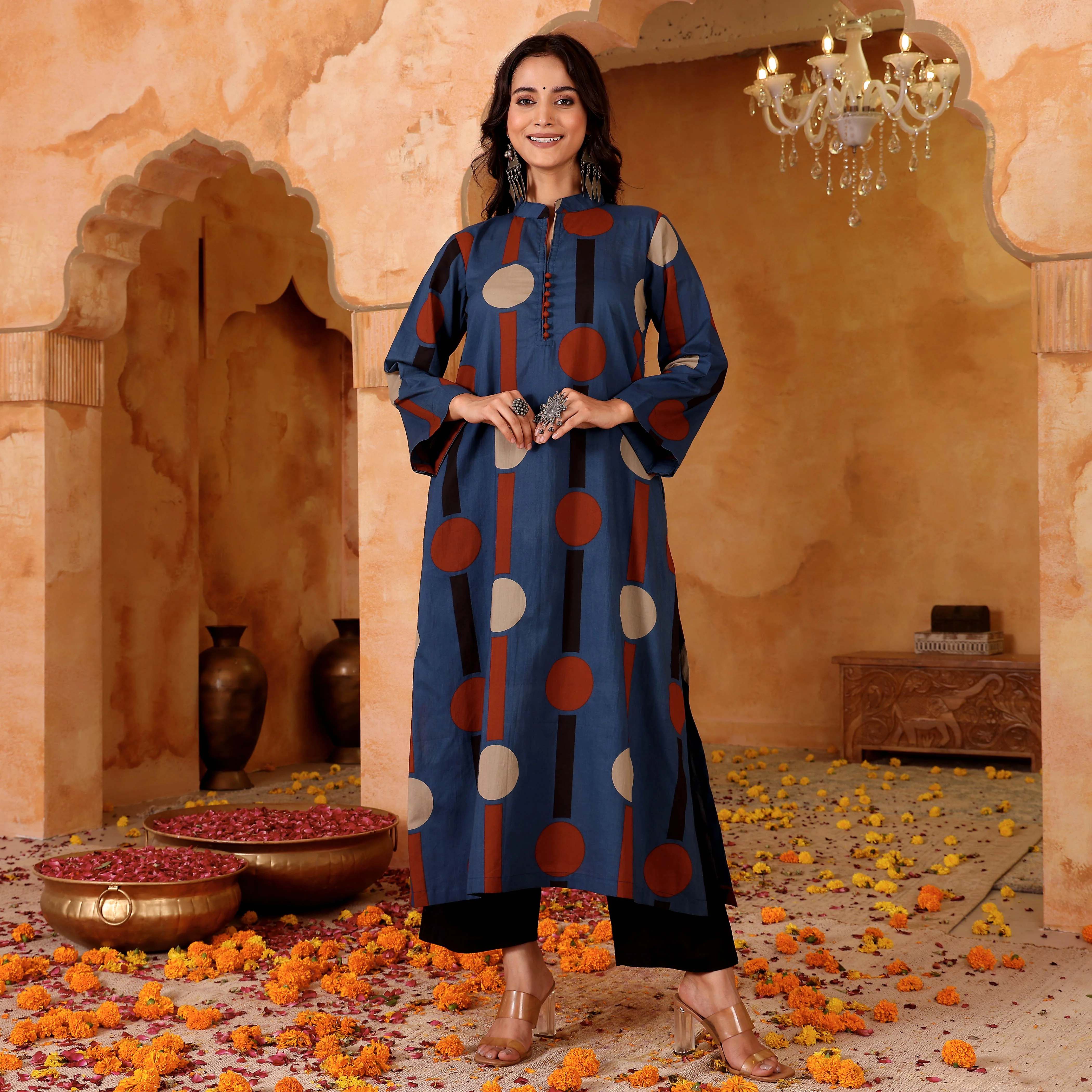 Ajantika Cotton Kurta - Image 4