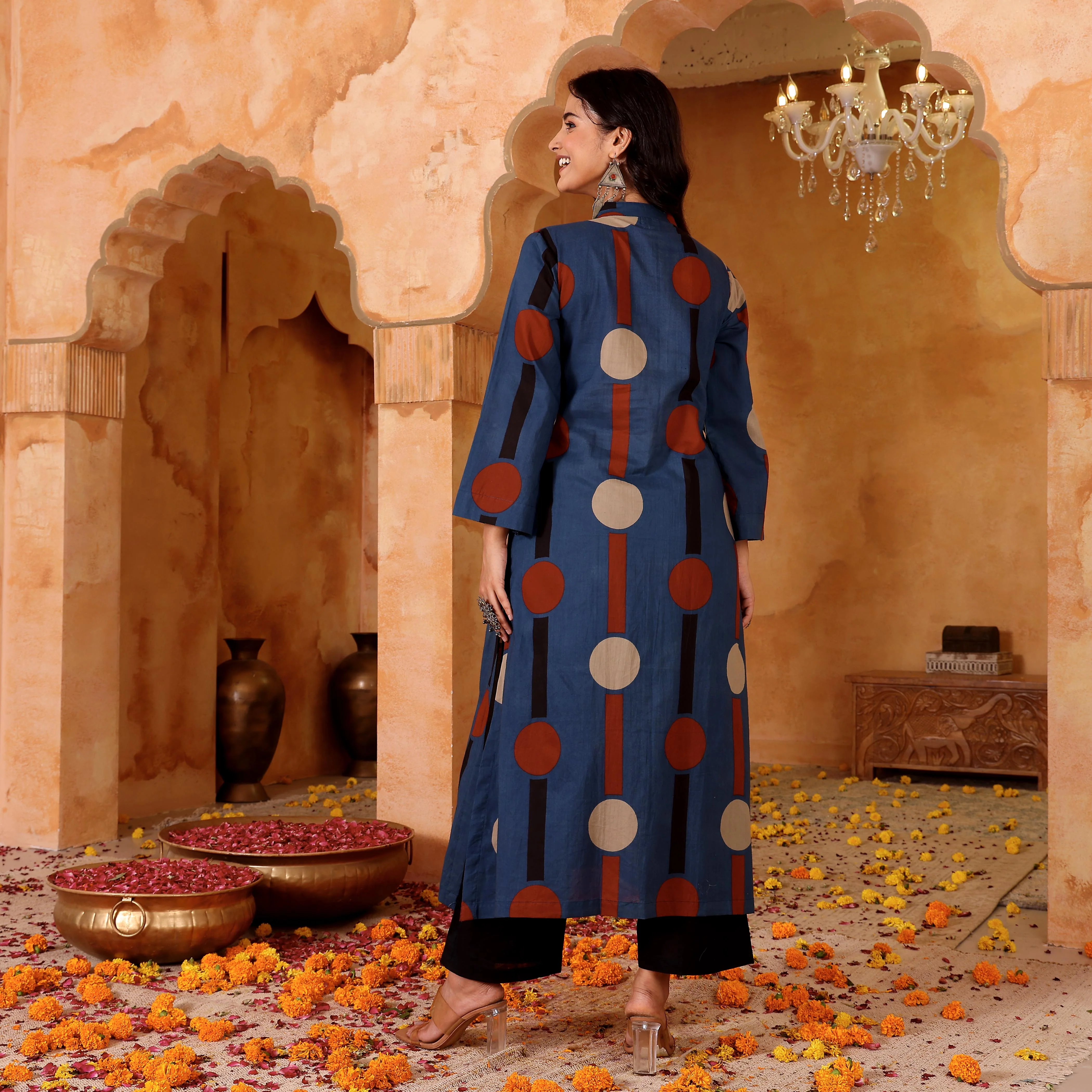Ajantika Cotton Kurta - Image 5
