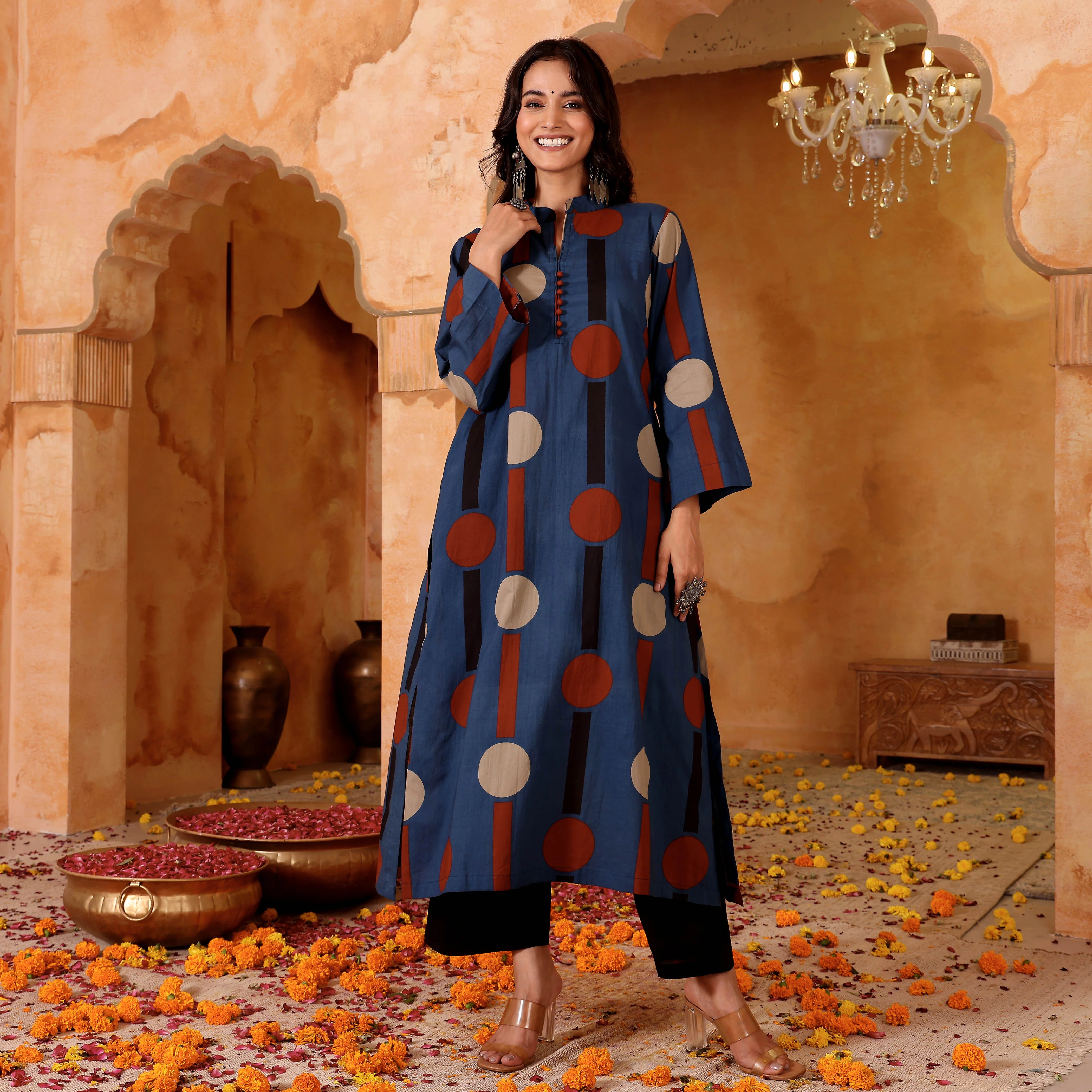 Ajantika Cotton Kurta - Image 6