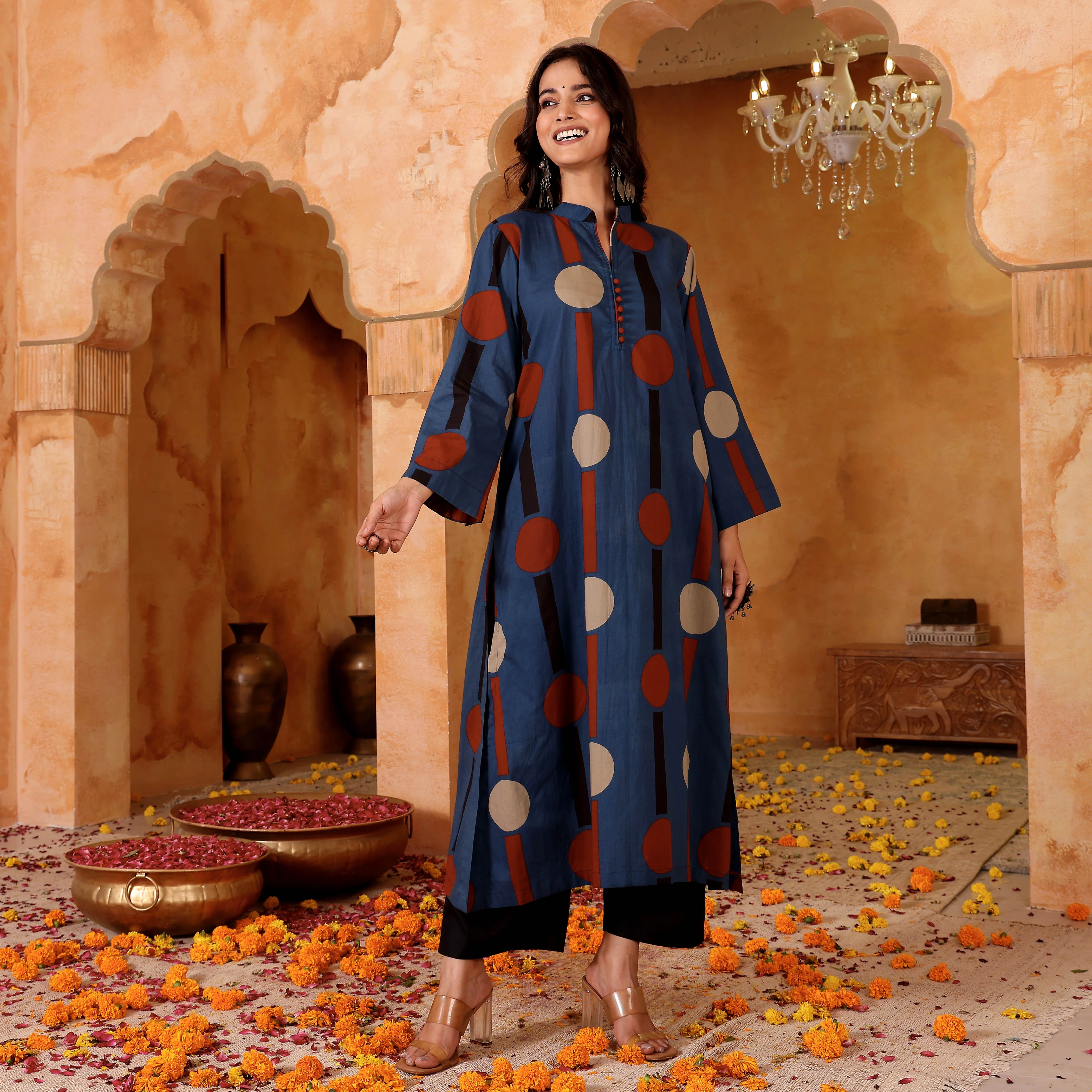 Ajantika Cotton Kurta - Image 7