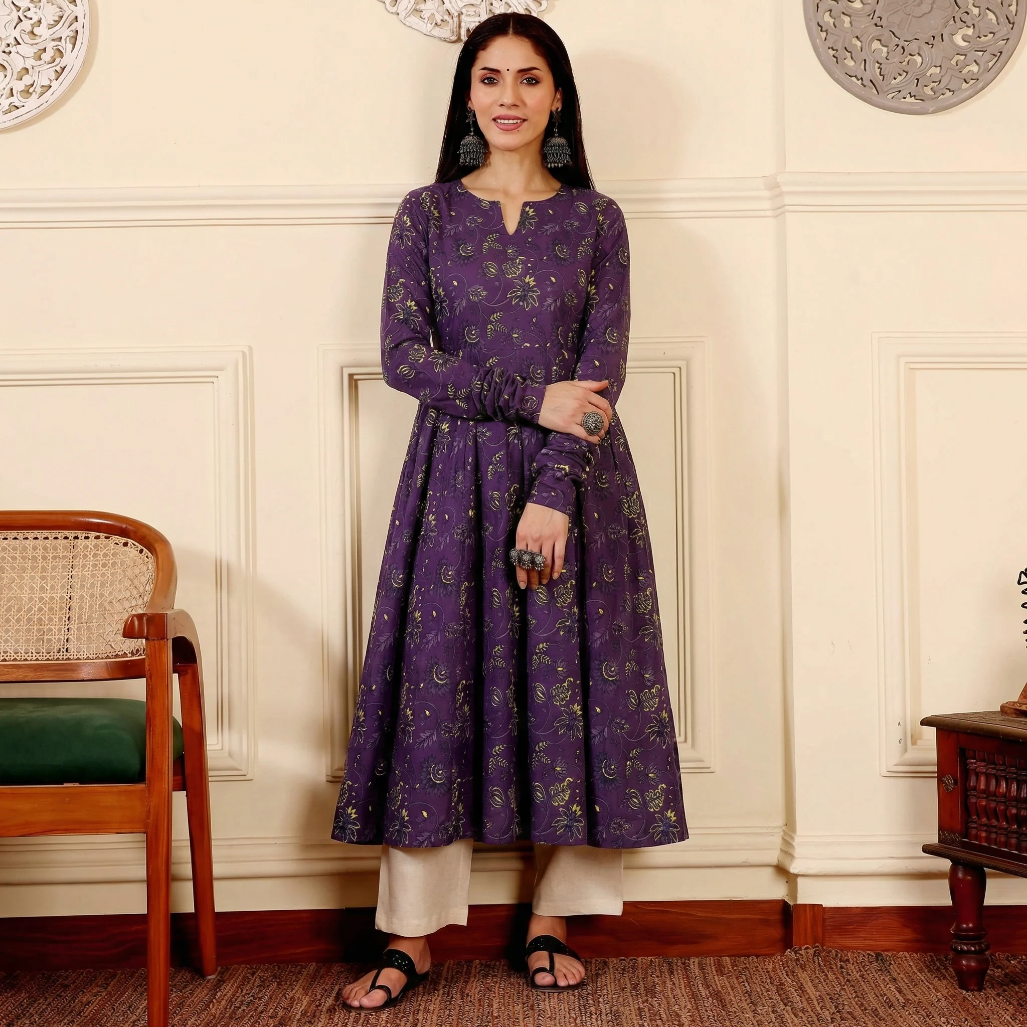 Akaara Cotton Kurta - Image 2