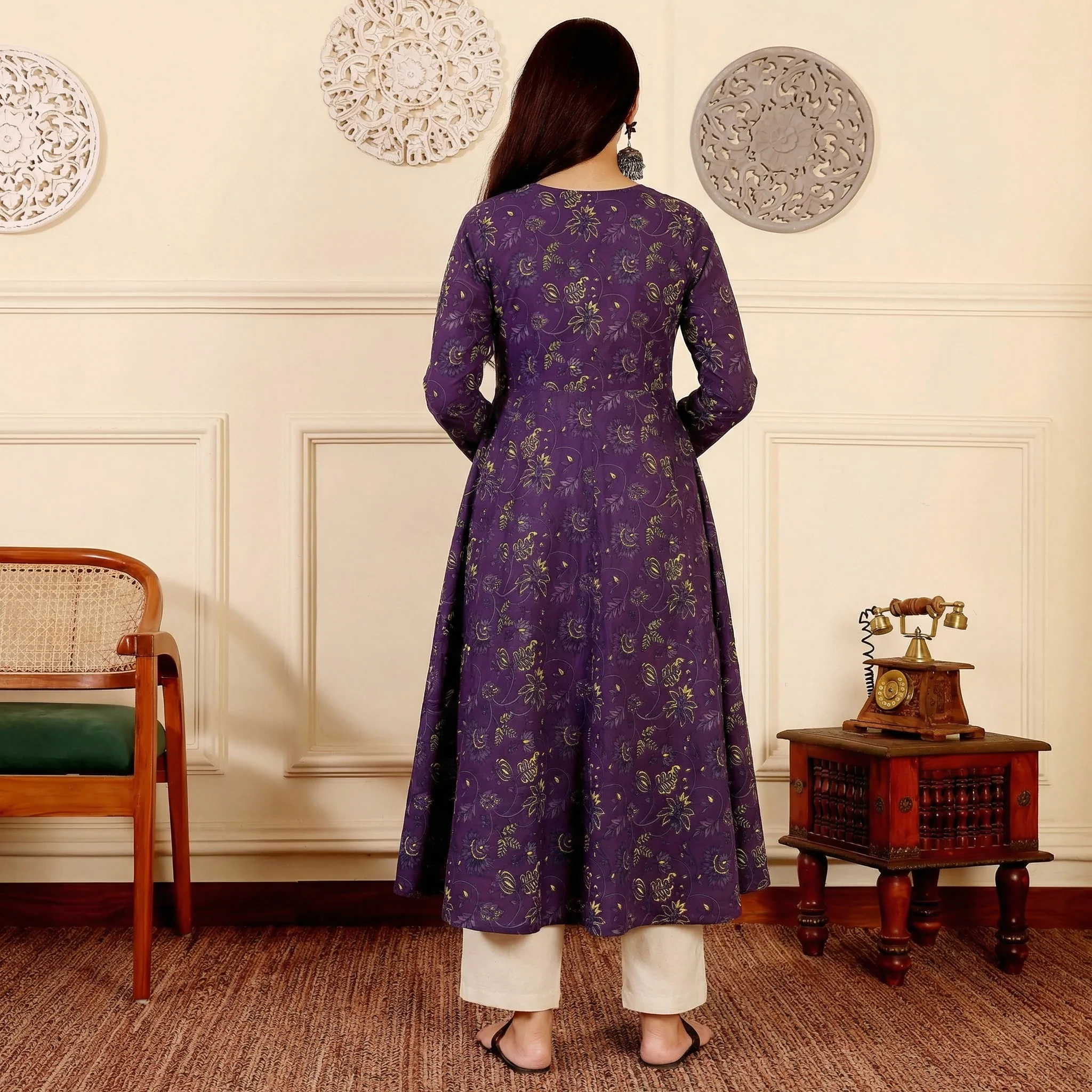 Akaara Cotton Kurta - Image 3