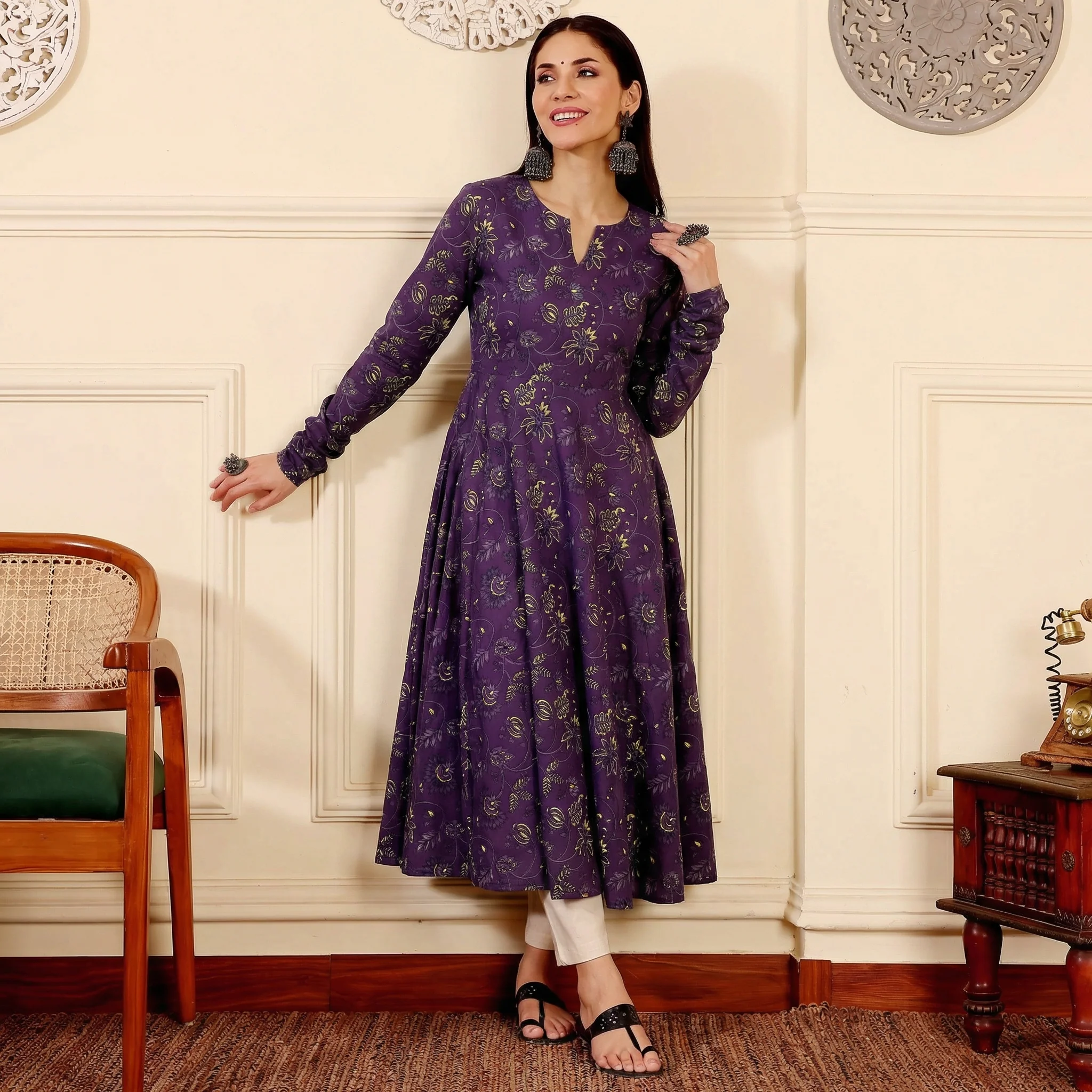 Akaara Cotton Kurta - Image 4