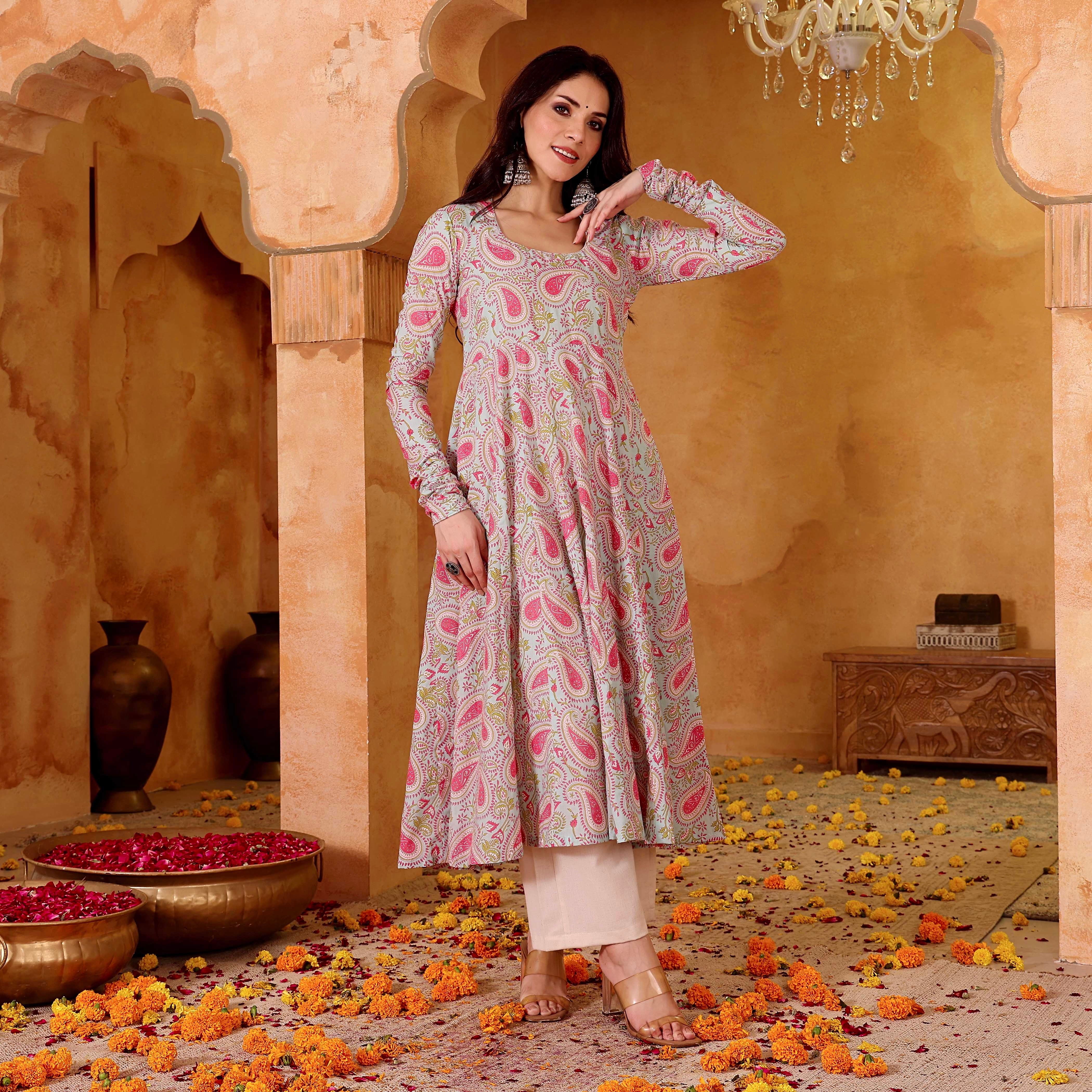 Alisha Cotton Kurta - Image 4