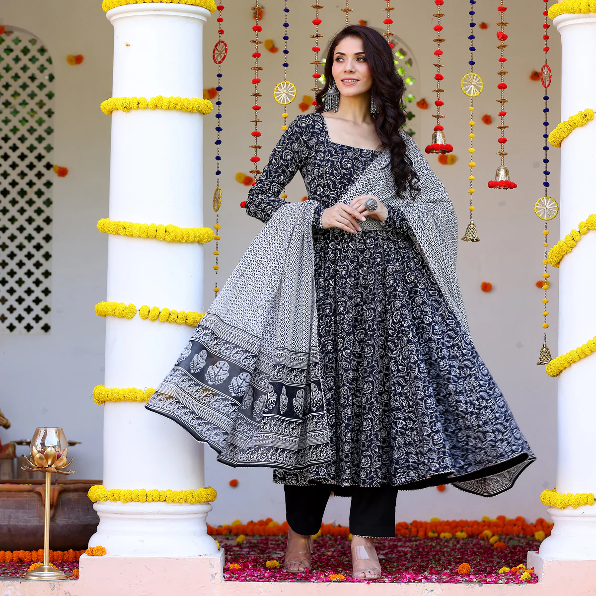 Amalkari Cotton Printed Set - Image 2