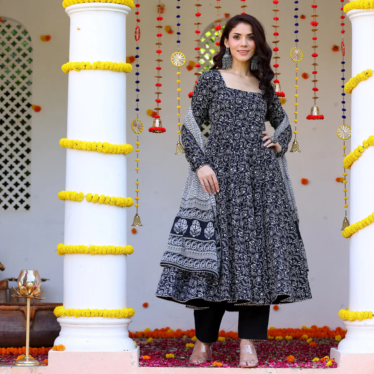 Amalkari Cotton Printed Set - Image 5