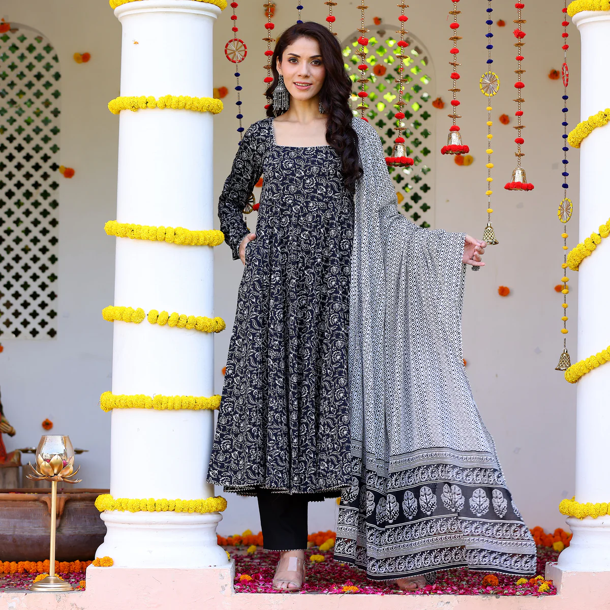 Amalkari Cotton Printed Set - Image 7