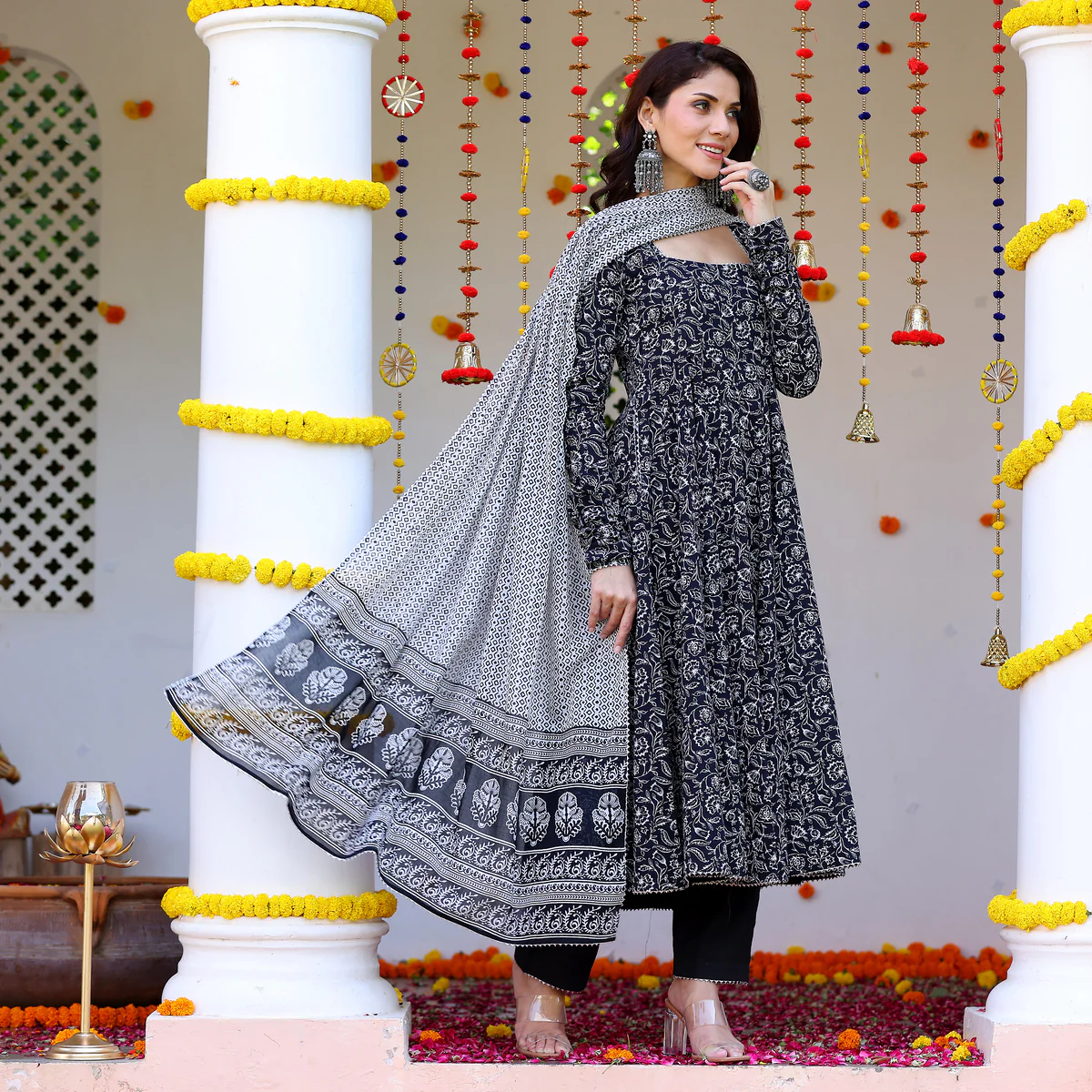 Amalkari Cotton Printed Set - Image 8