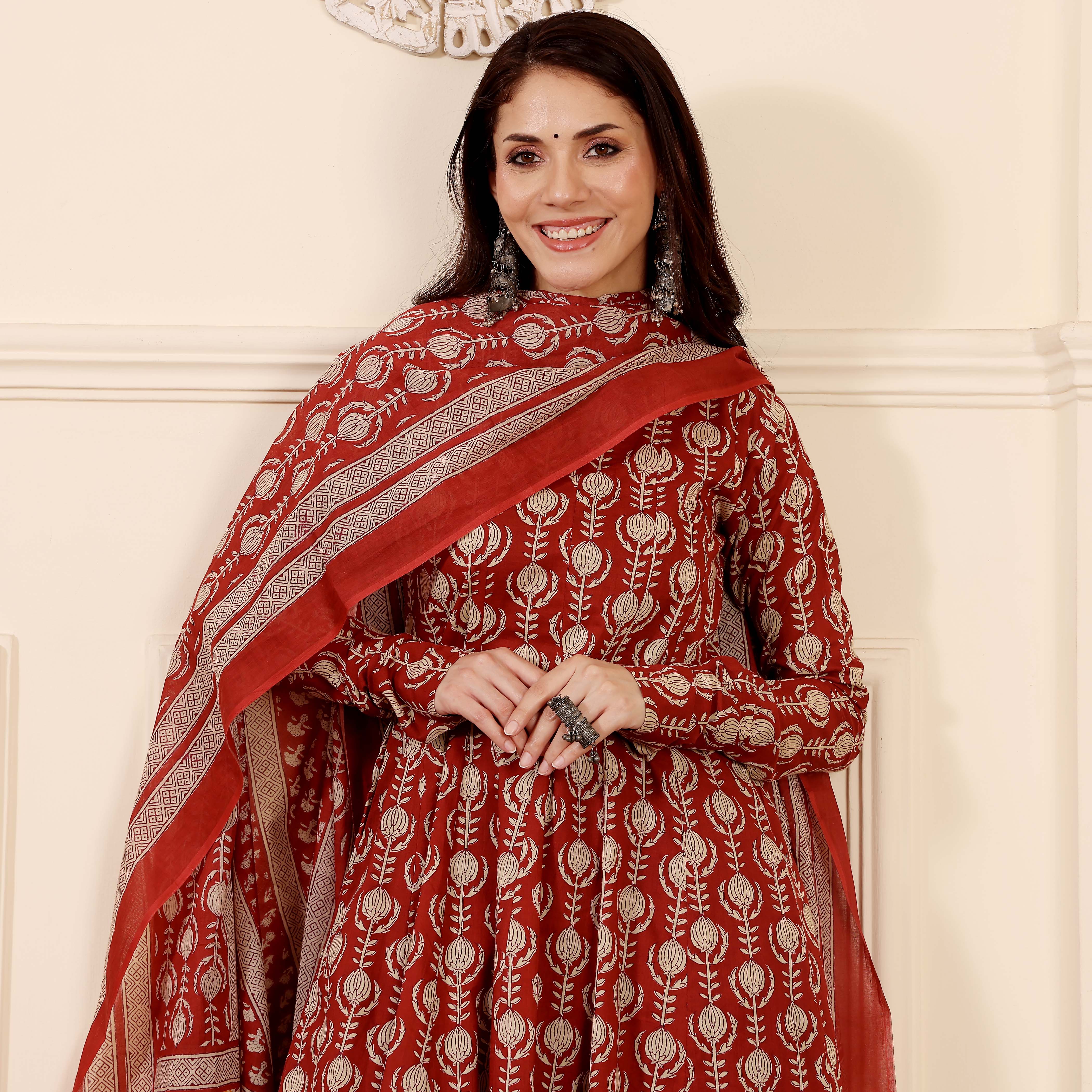 Red Amohika Cotton Set - Image 2