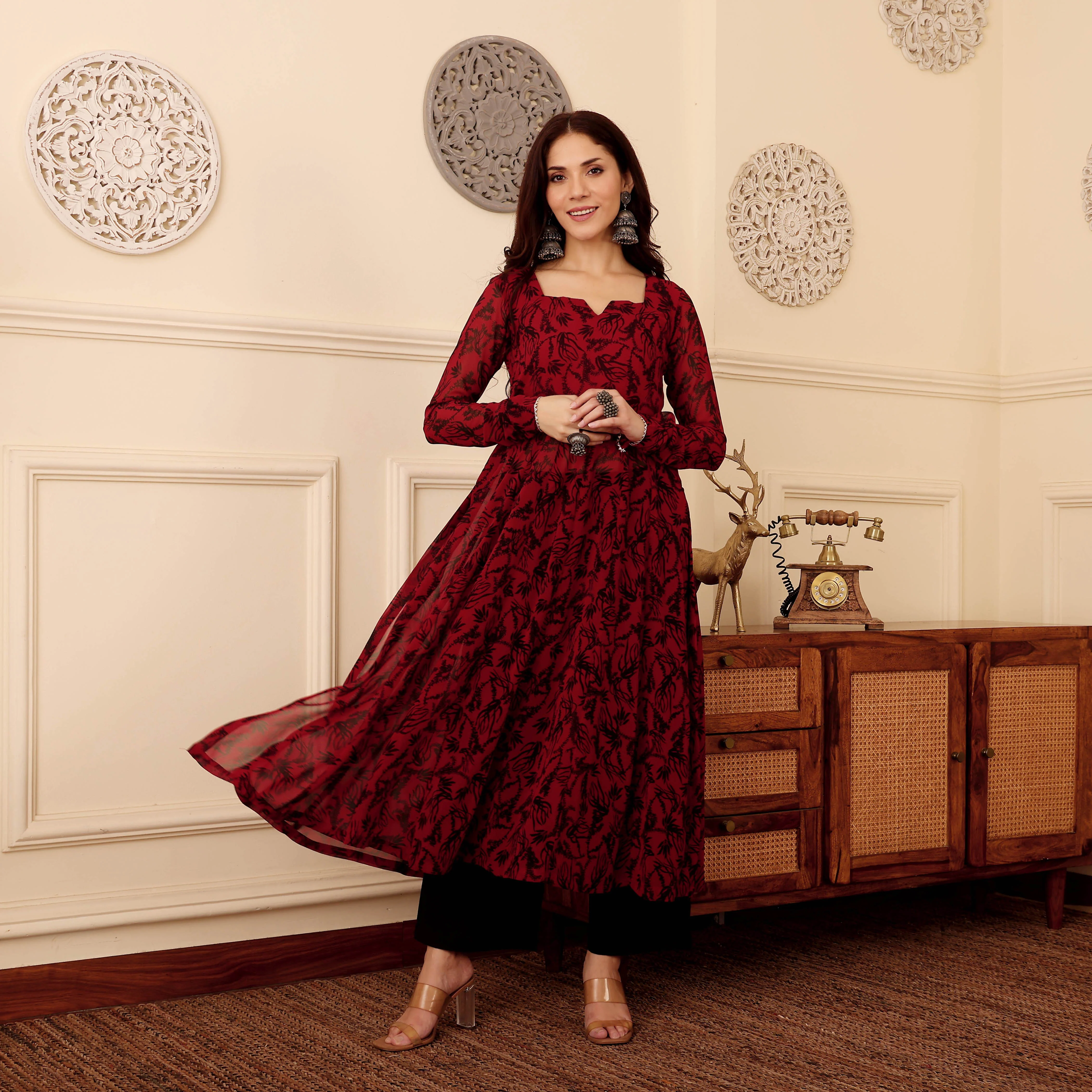 Amrita Georgette Kurta - Image 2