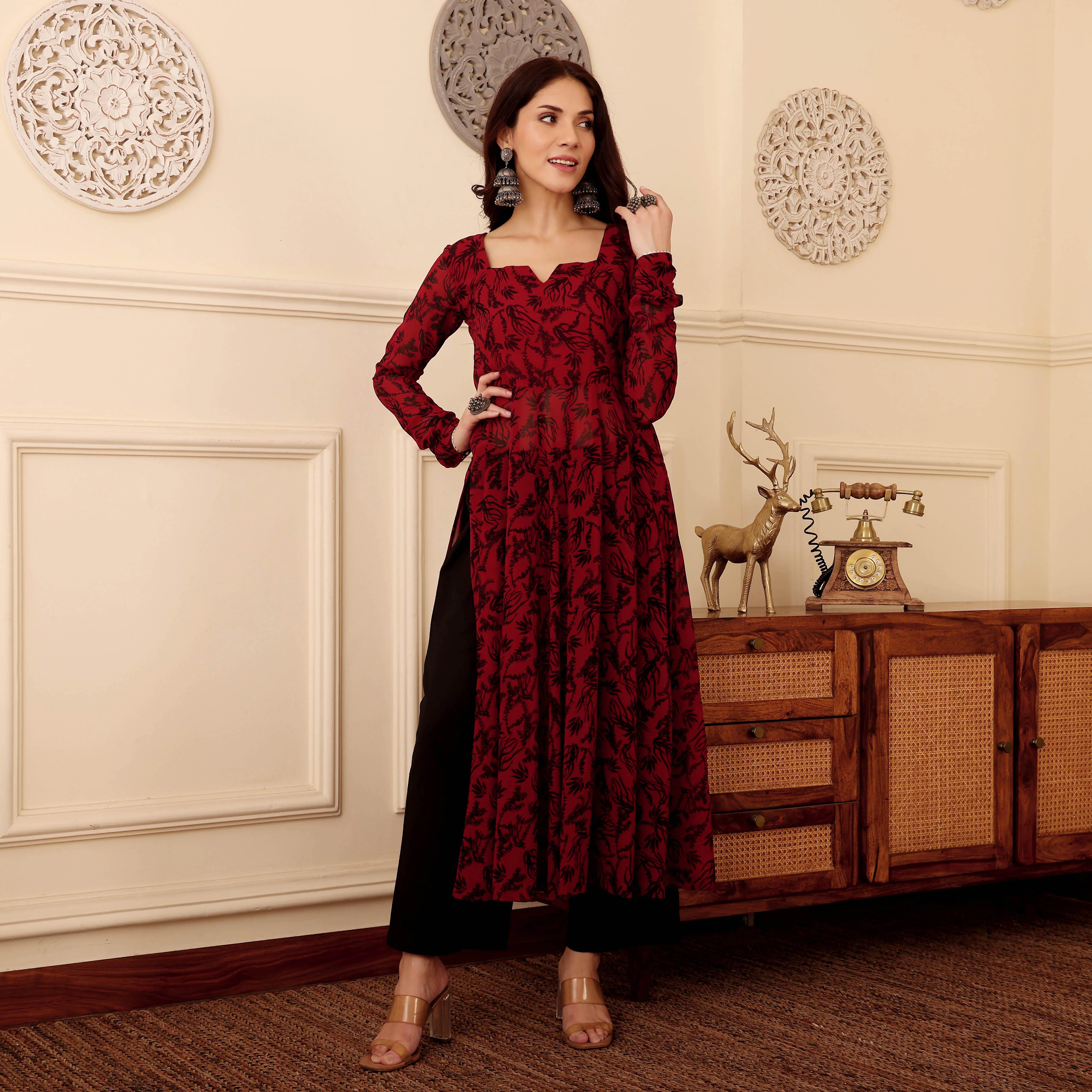 Amrita Georgette Kurta - Image 4