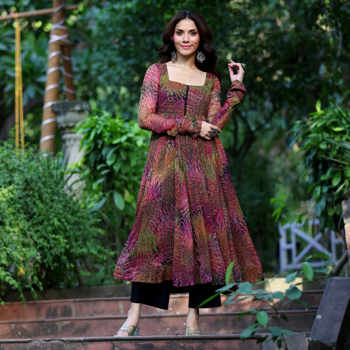 Anandini Gher Gerogette Kurta - Image 2
