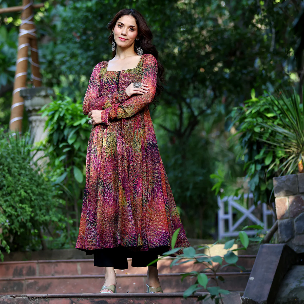 Anandini Gher Gerogette Kurta - Image 5