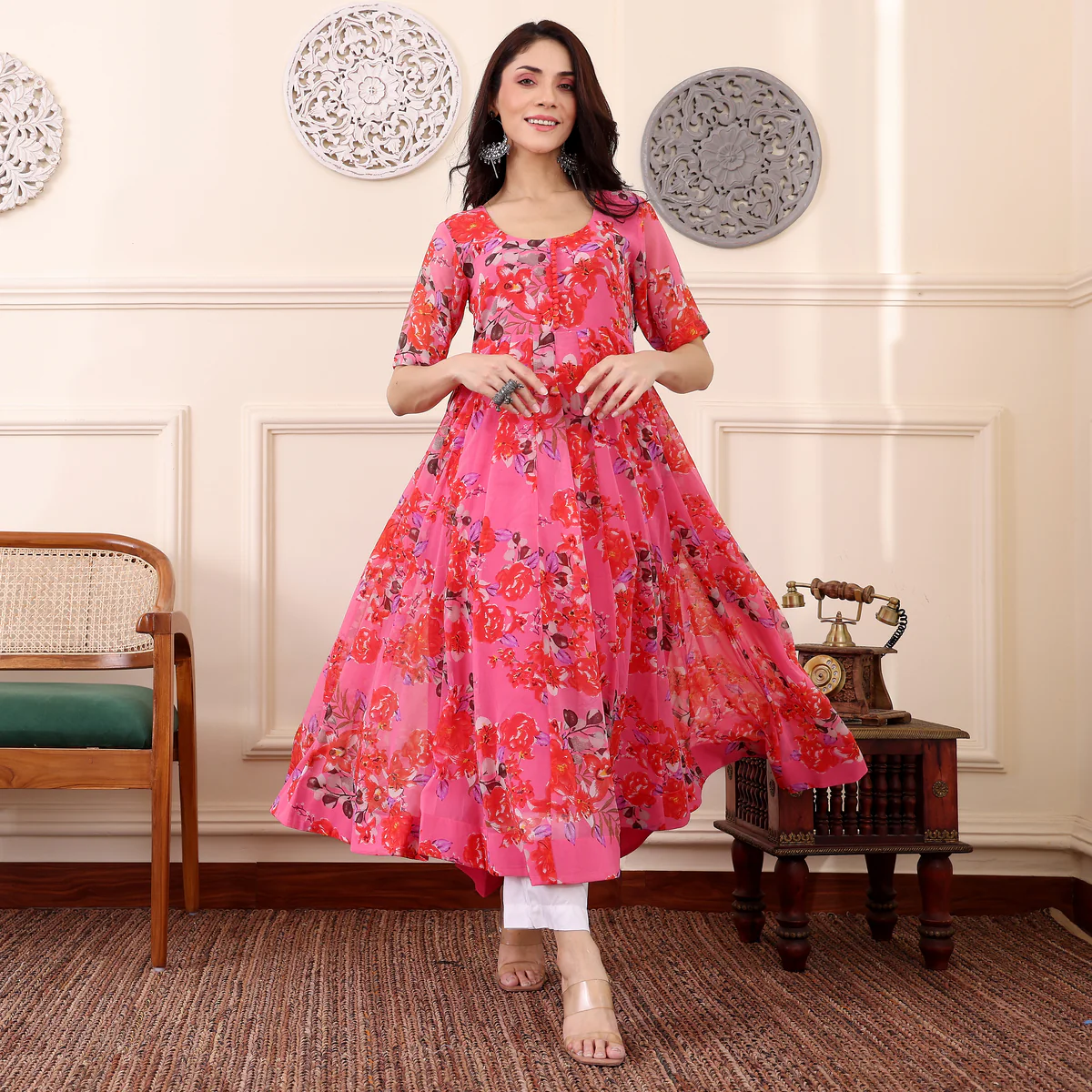 Anira Gerogette Kurta - Image 2