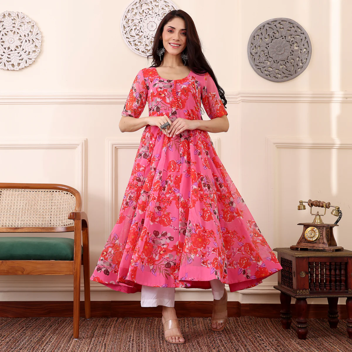 Anira Gerogette Kurta - Image 3
