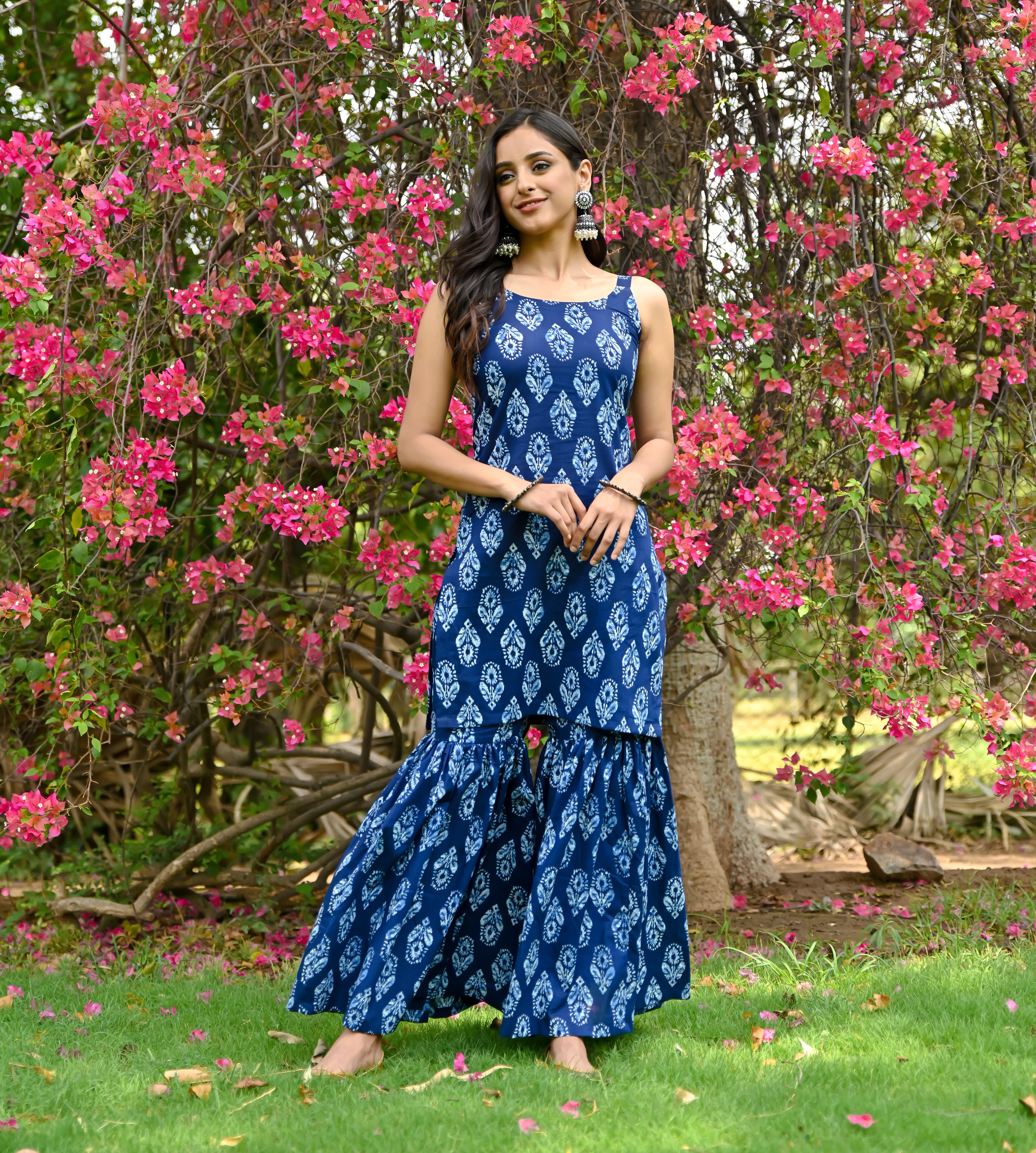 Aprajita indigo set - Image 4