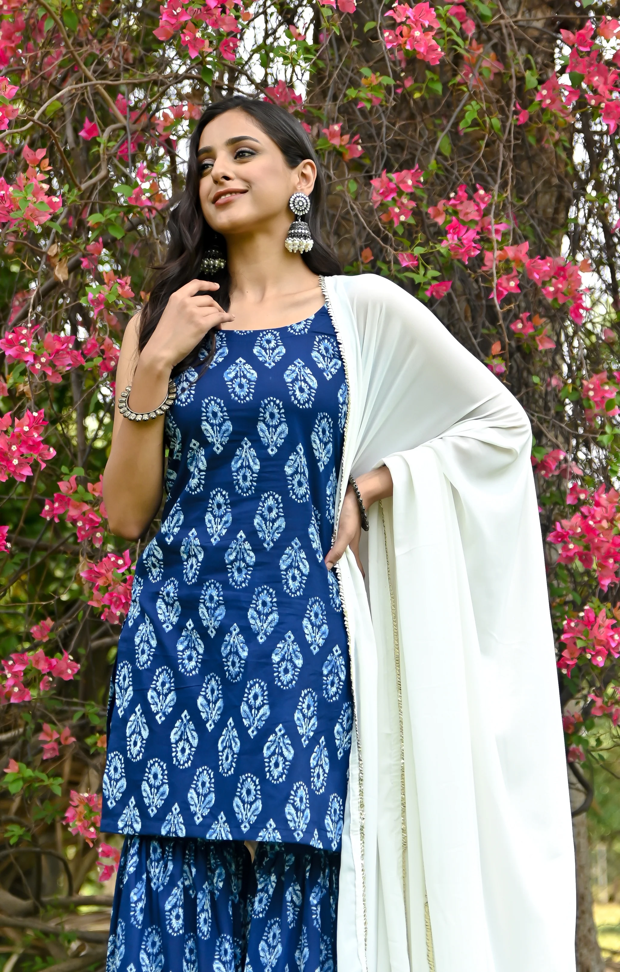 Aprajita indigo set - Image 6
