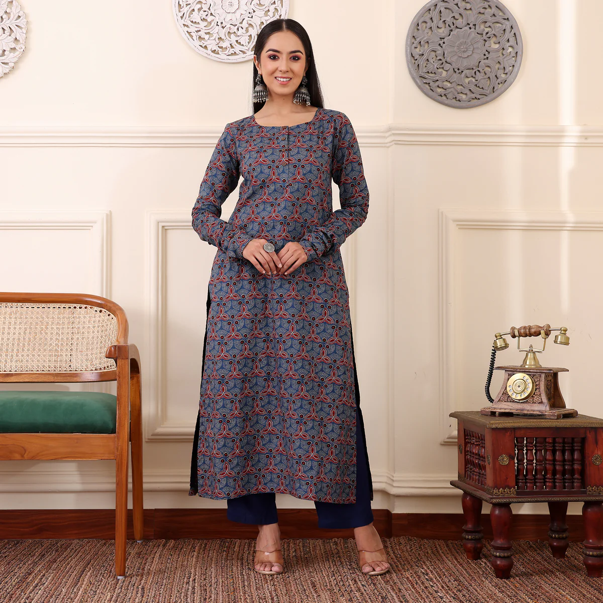 Arpita Cotton printed Kurta - Image 2