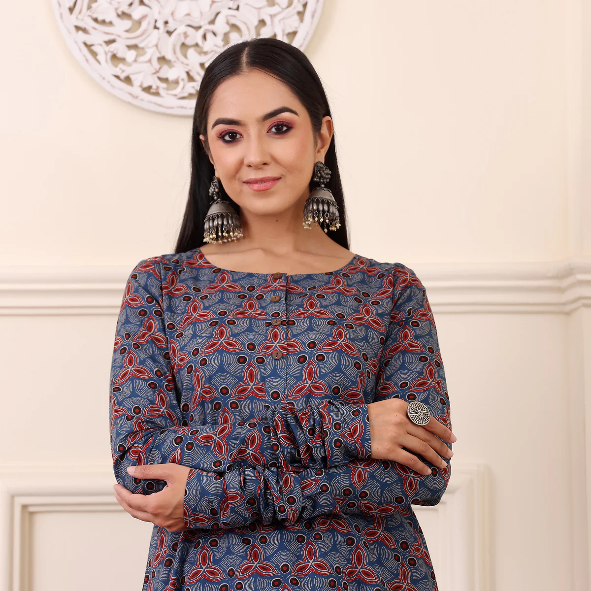 Arpita Cotton printed Kurta - Image 3
