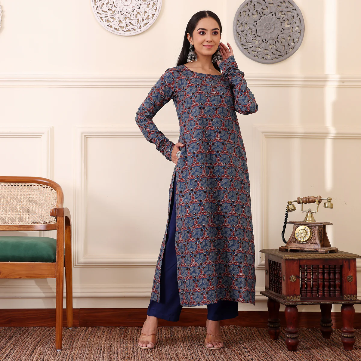 Arpita Cotton printed Kurta - Image 6