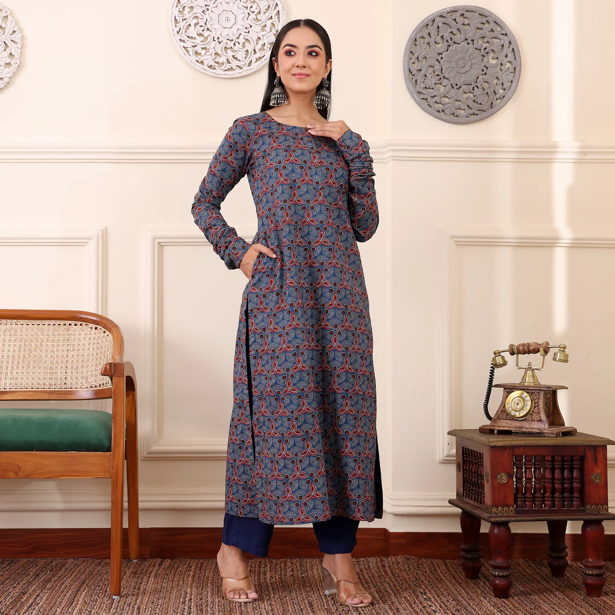Arpita Cotton printed Kurta - Image 9