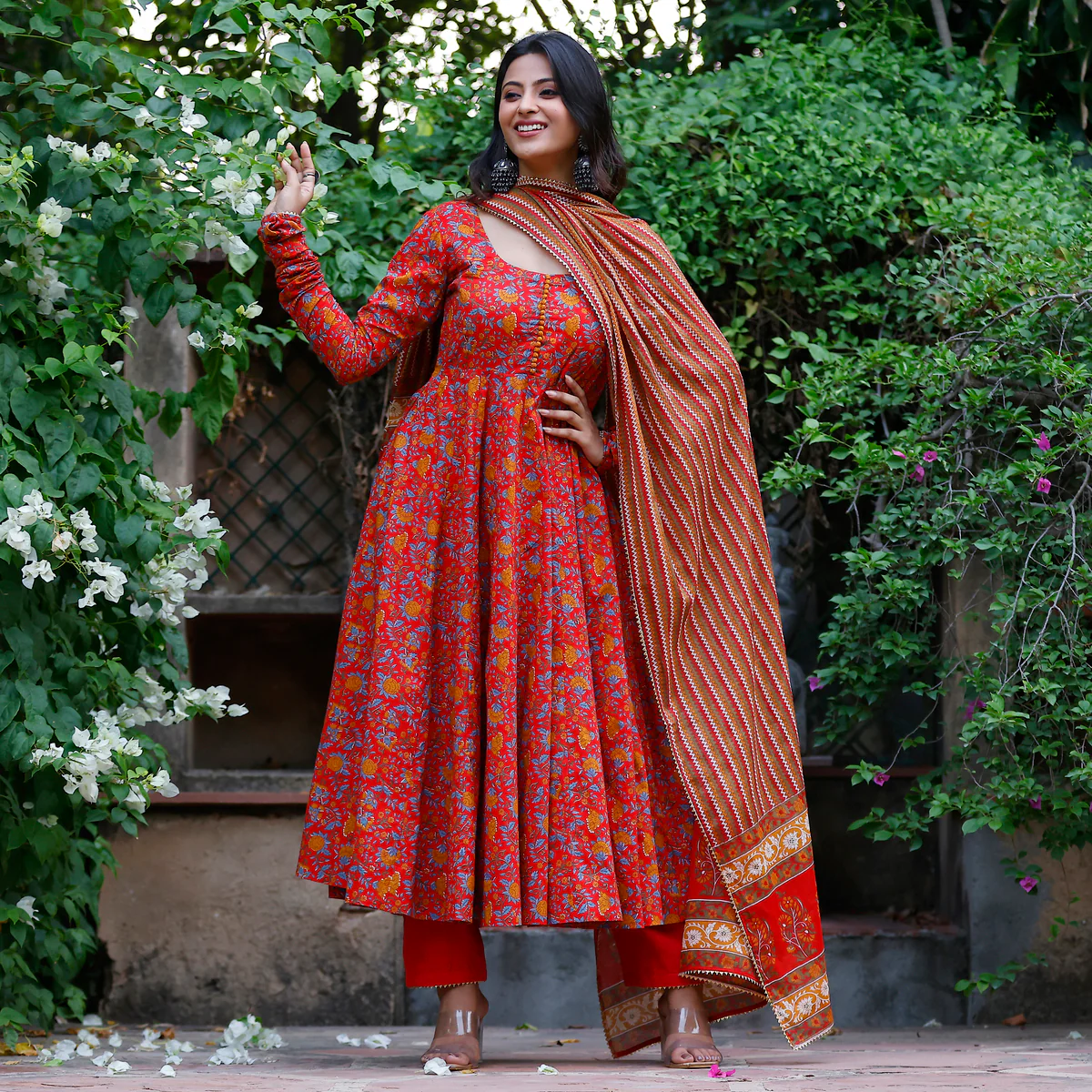 Asavari Cotton Printed Set - Image 3