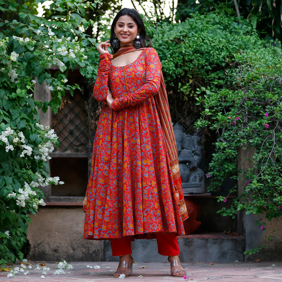 Asavari Cotton Printed Set - Image 5