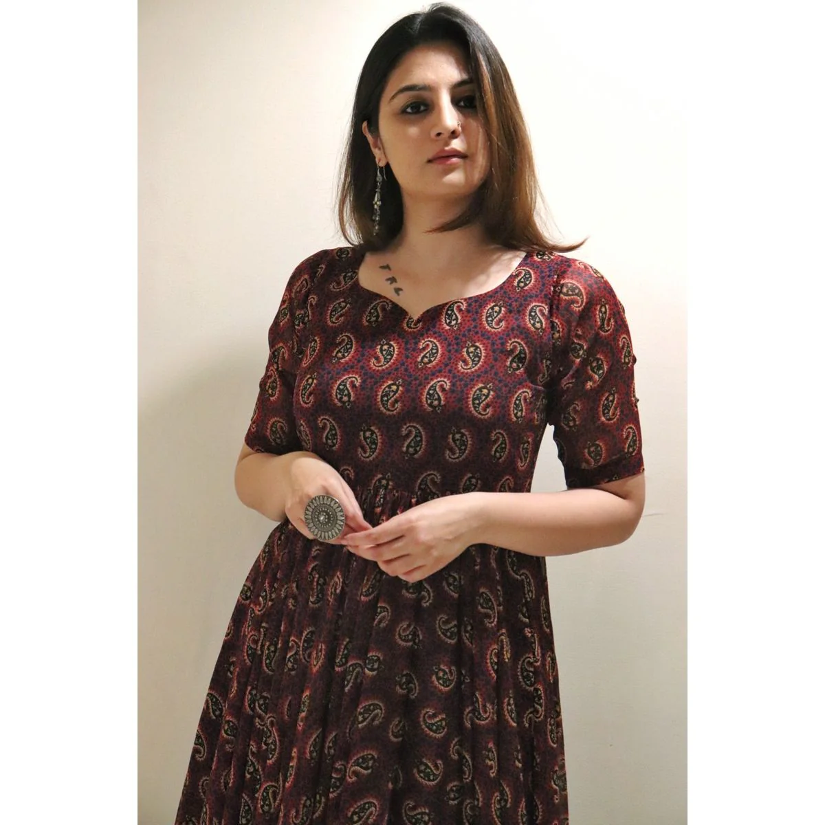 Asmat  Georgette Flare set - Image 2