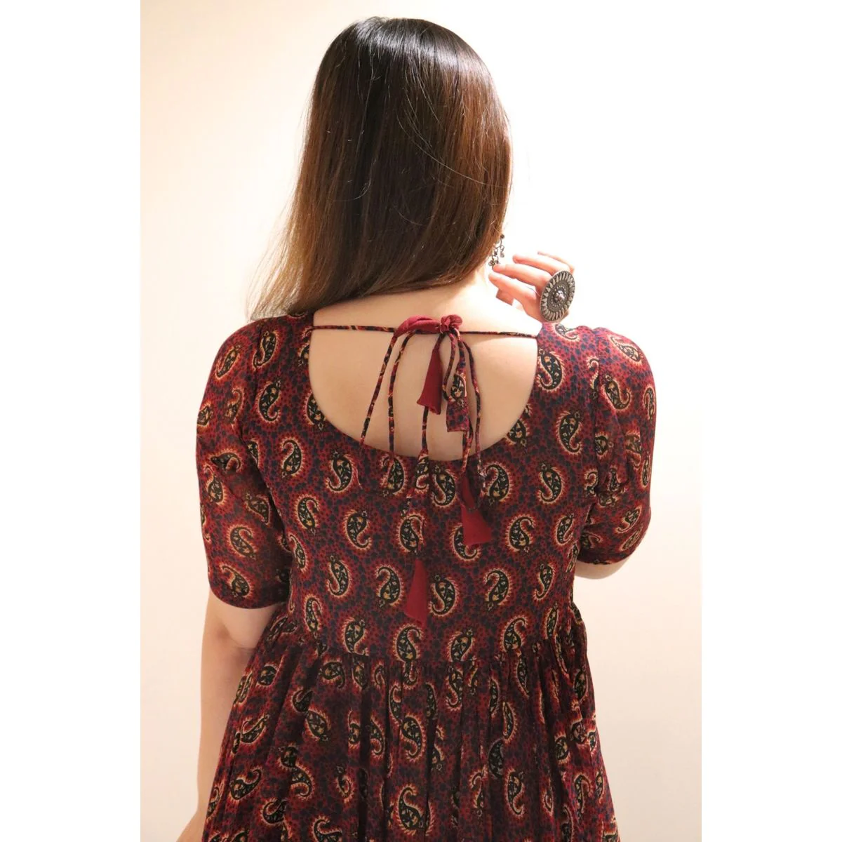 Asmat  Georgette Flare set - Image 5
