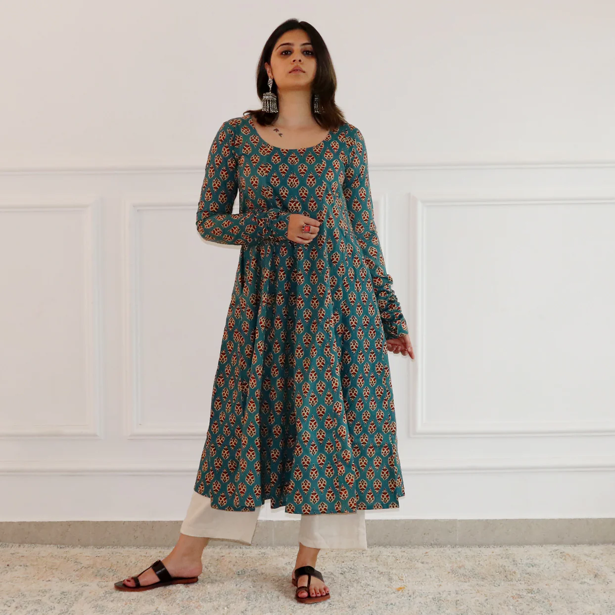 Asvita Cotton Kalidar Kurta - Image 2