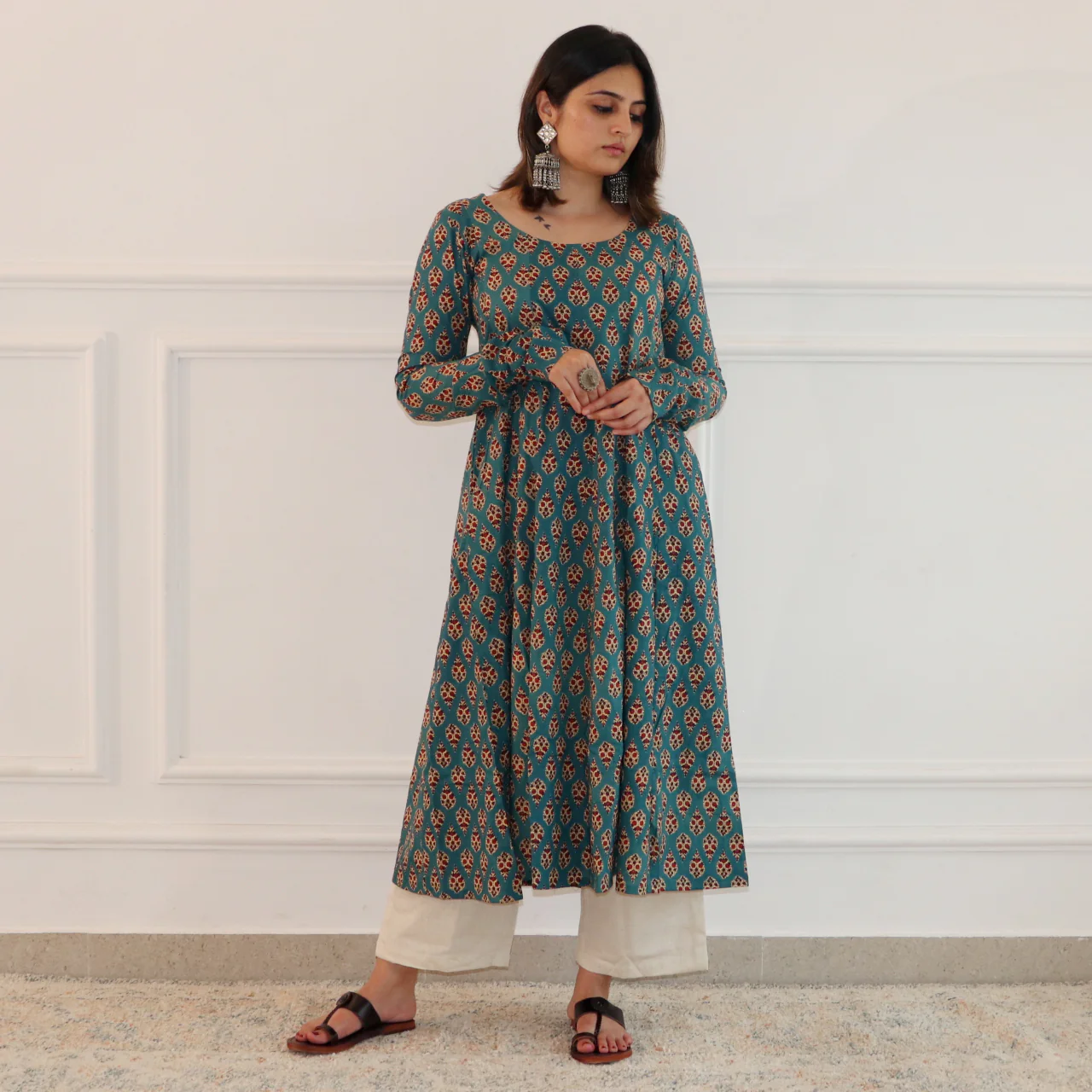 Asvita Cotton Kalidar Kurta - Image 3