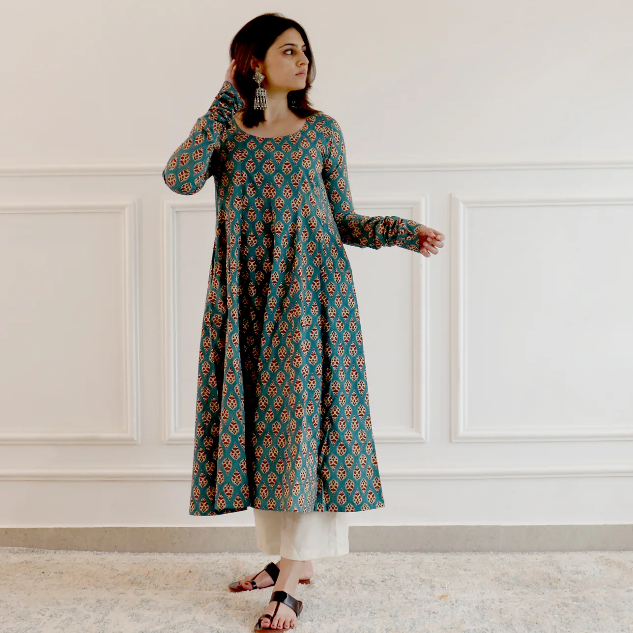 Asvita Cotton Kalidar Kurta - Image 7