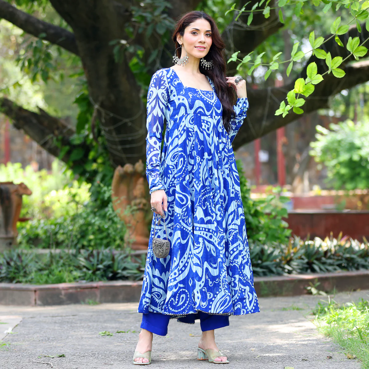 Ava Flare Gerogette Kurta - Image 8