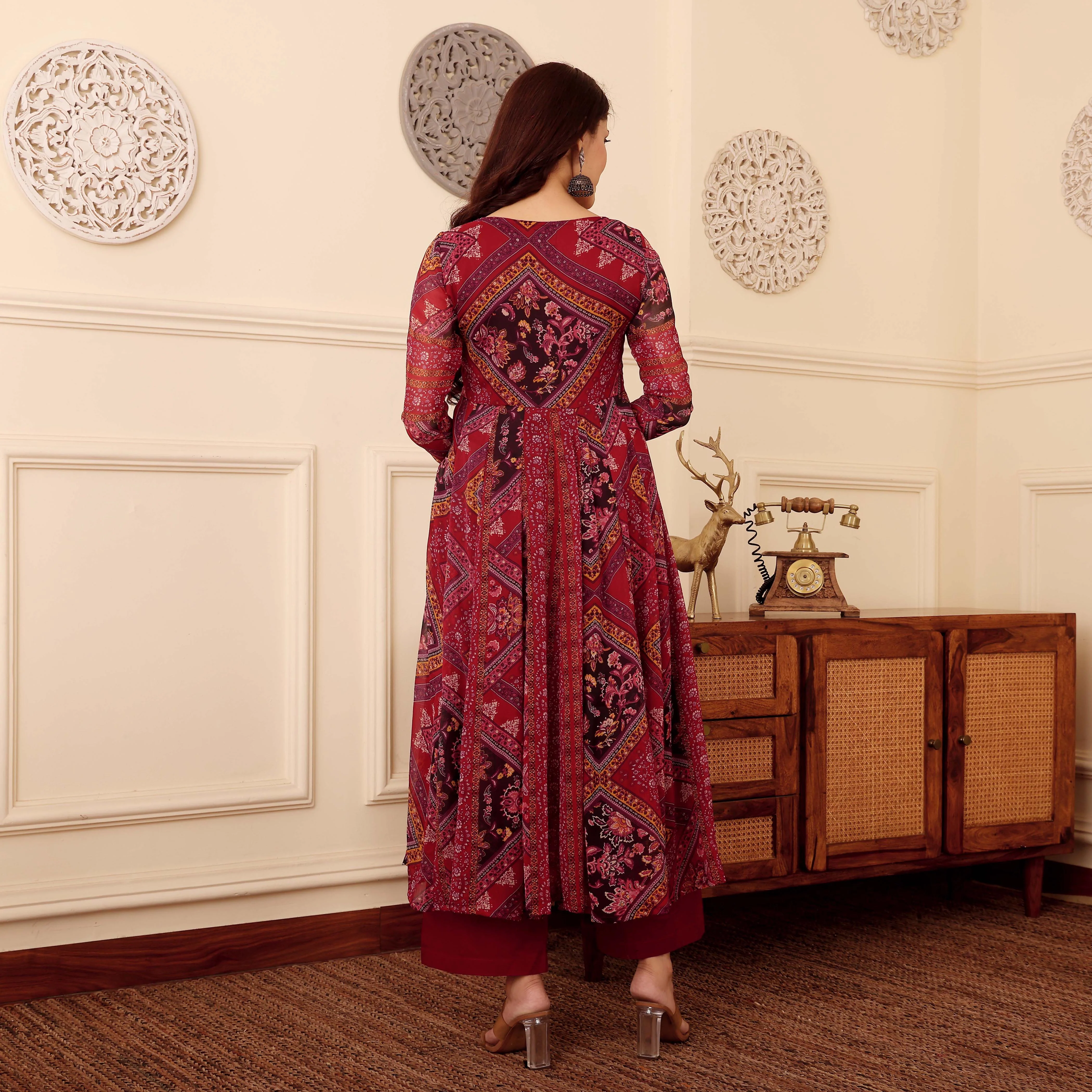 Avidaa Georgette Kurta - Image 5